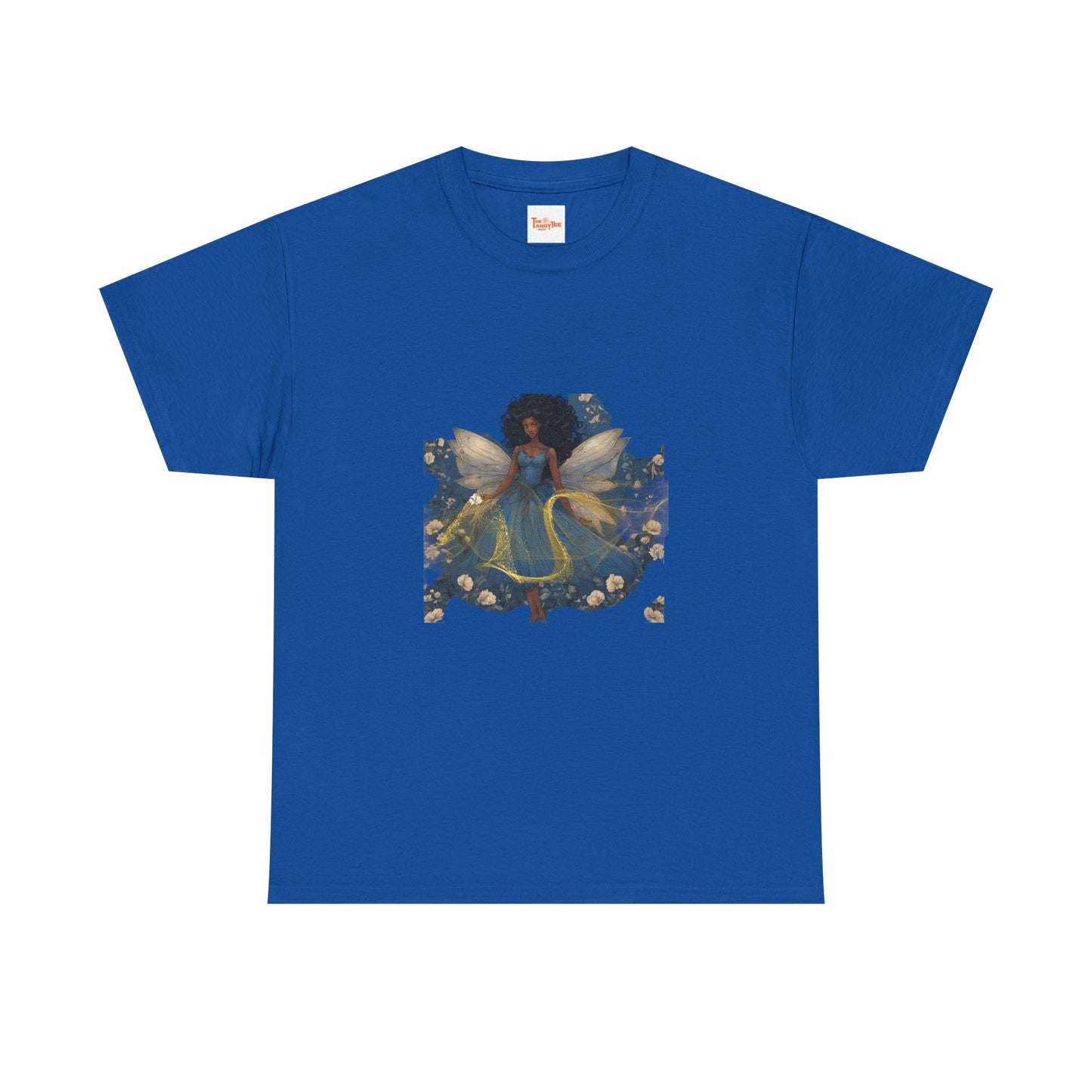 Black Fairy Blue Dress Tee