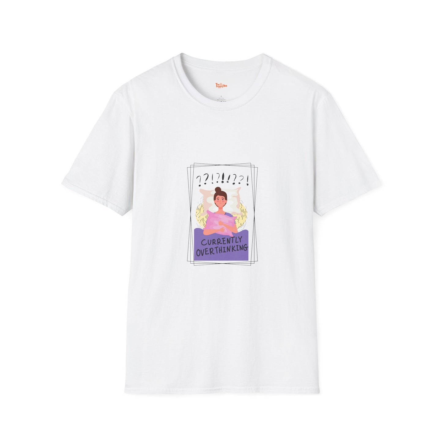 Overthinking Woman Graphic Softstyle T-Shirt
