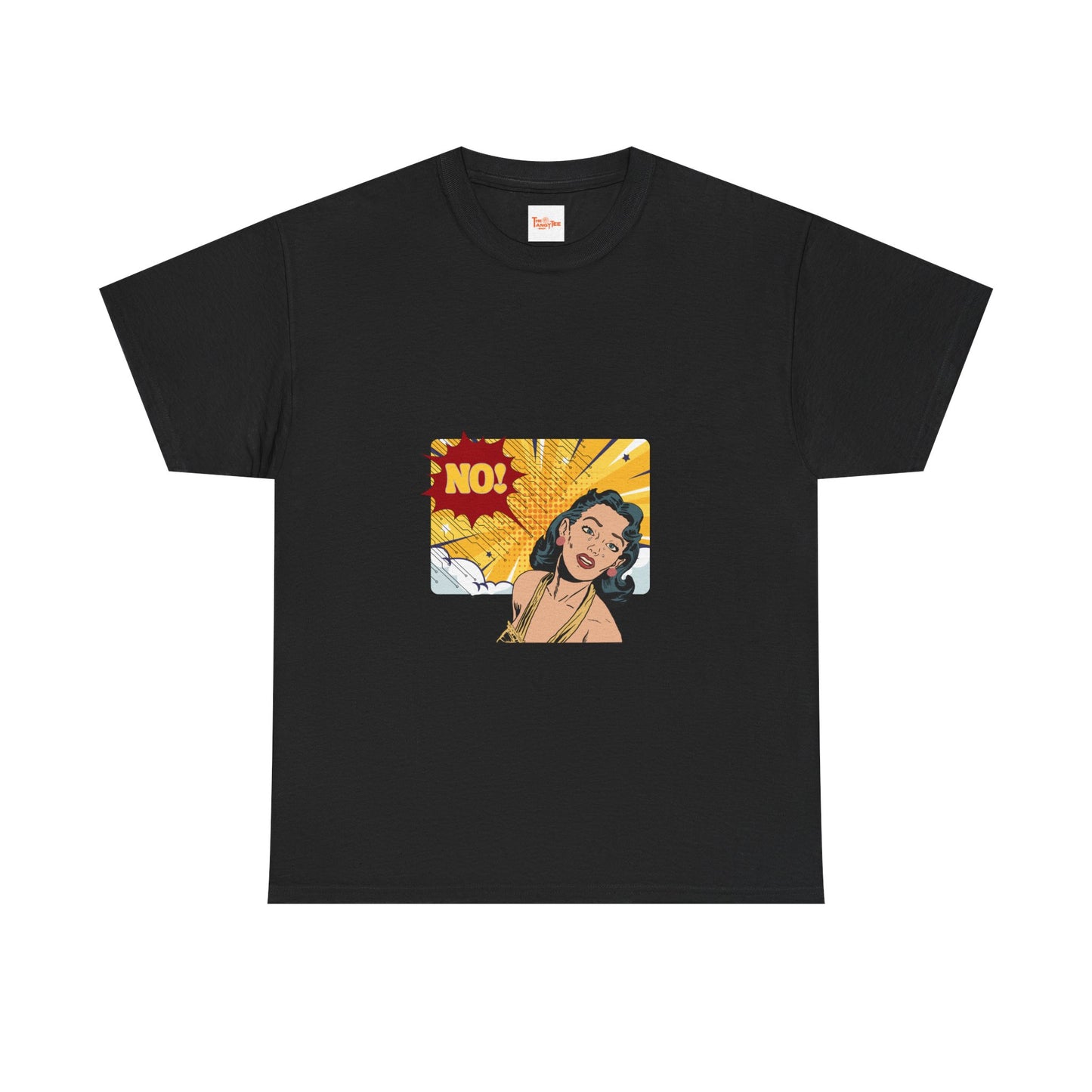 Comic Woman Saying No Tee