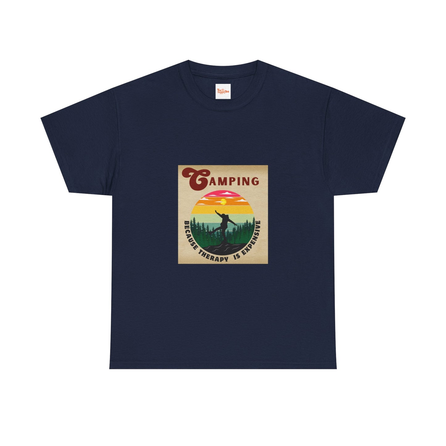 Camping Sunset Tee