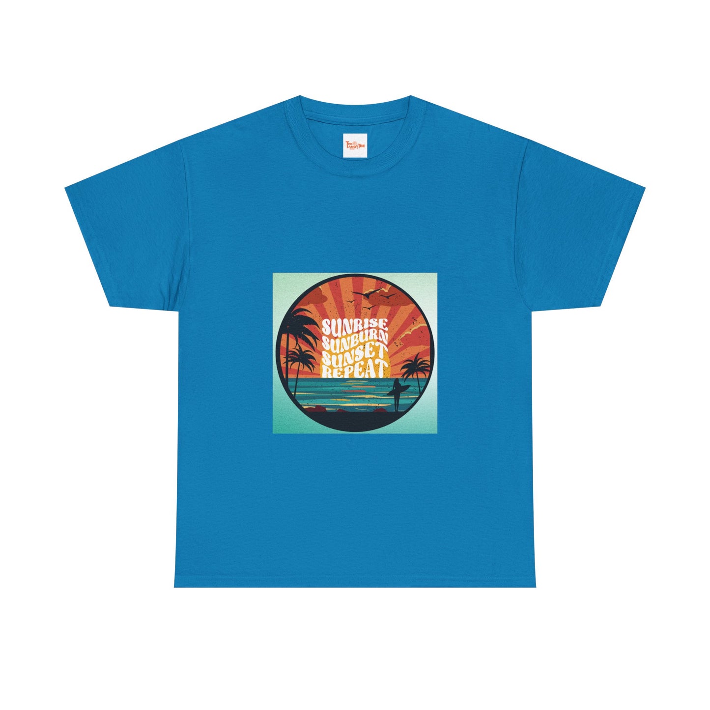 Sunrise Sunburn Sunset Repeat Unisex Tee