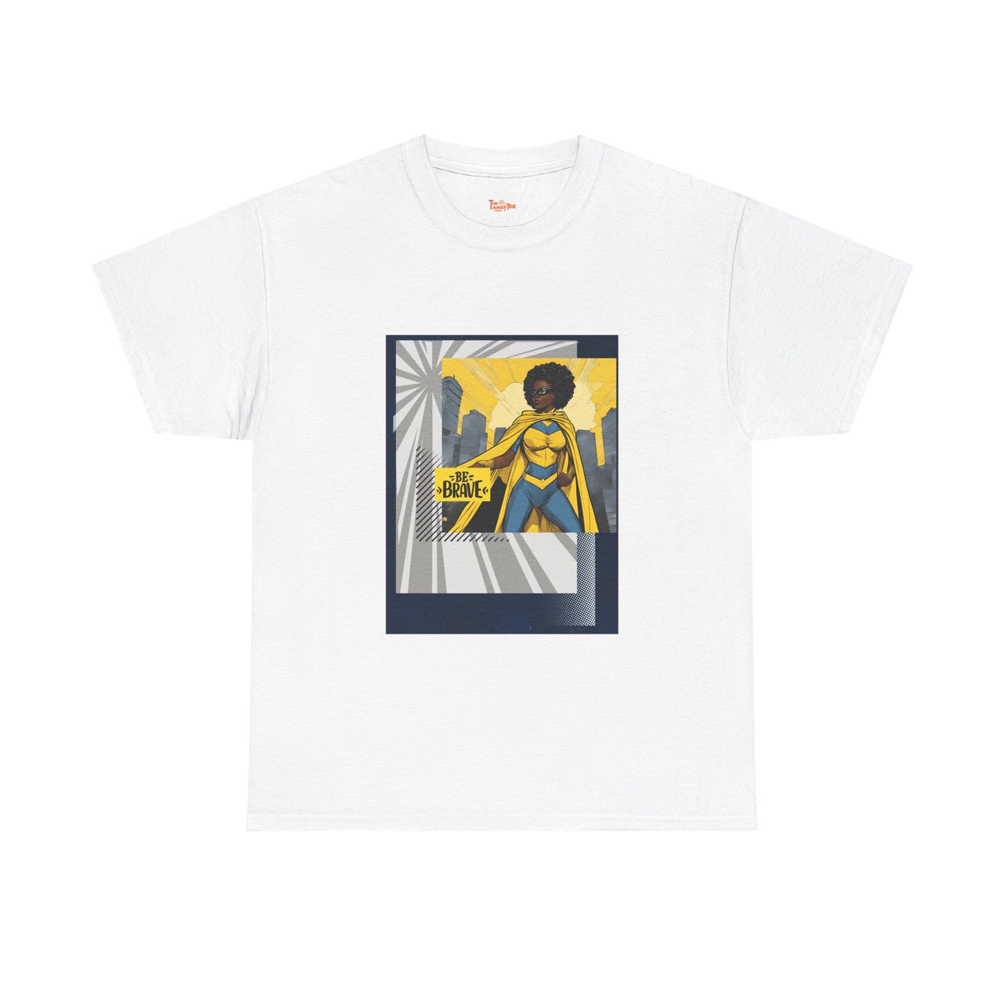 Brave Black Female Superhero Tee