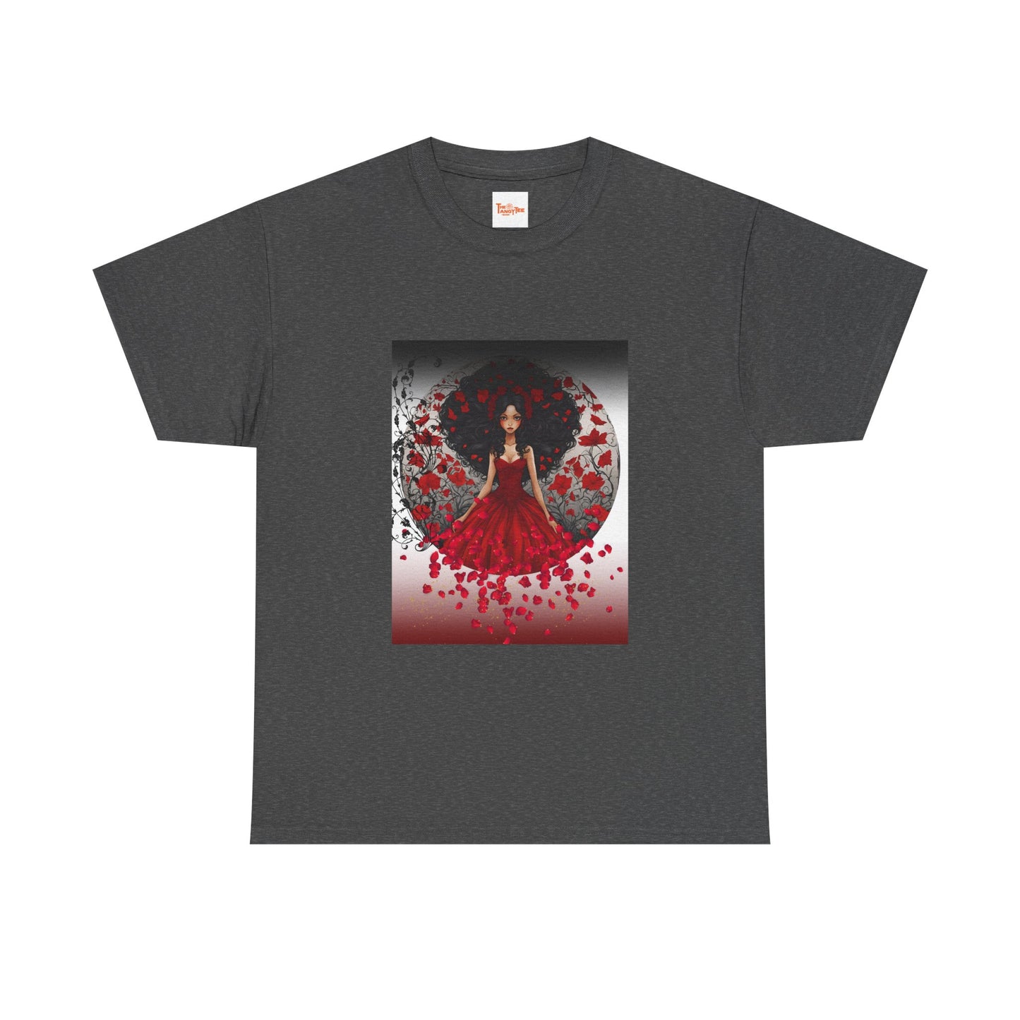 Raven-Haired Rose Unisex Tee