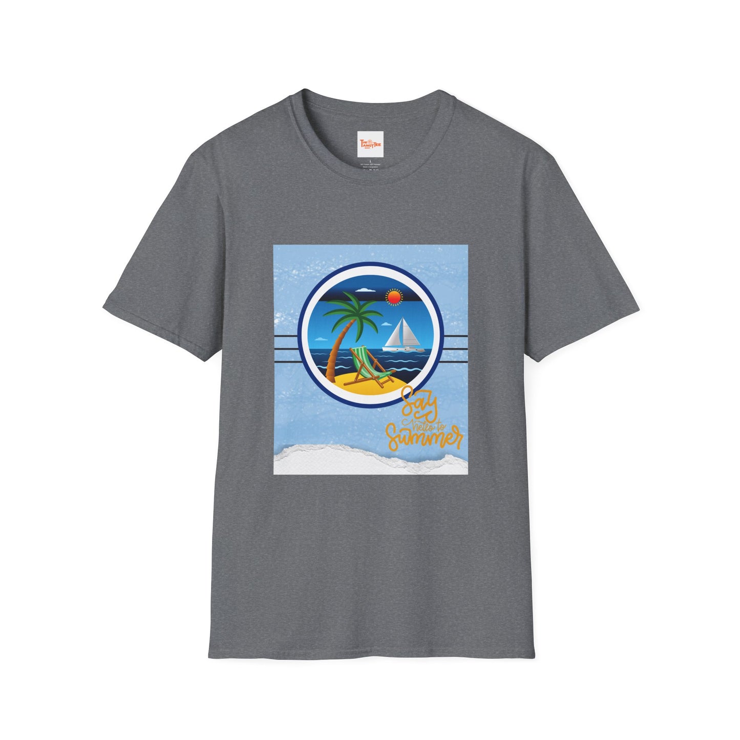 Summer Beach Scene T-Shirt