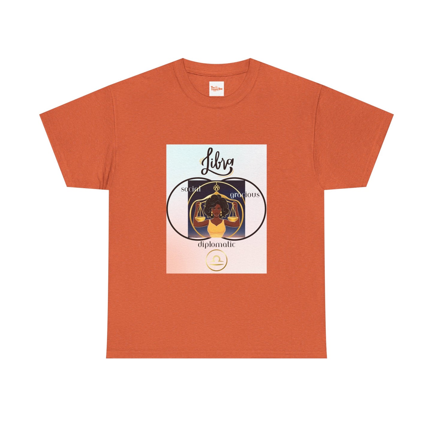 Libra Zodiac Graphic Unisex Tee