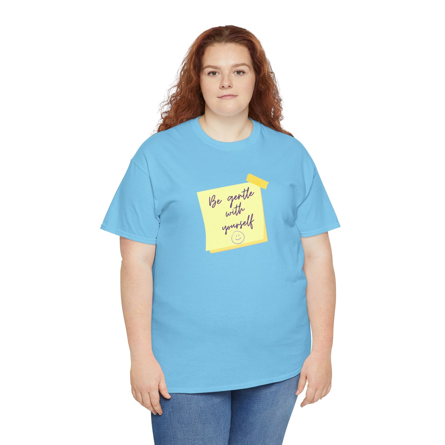 Be Gentle with Yourself Post-It Note Graphic Tee