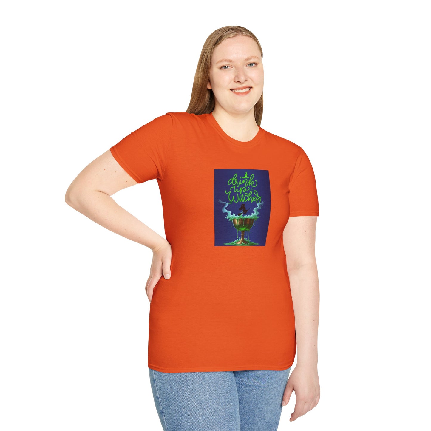 Halloween Witch Softstyle T-Shirt