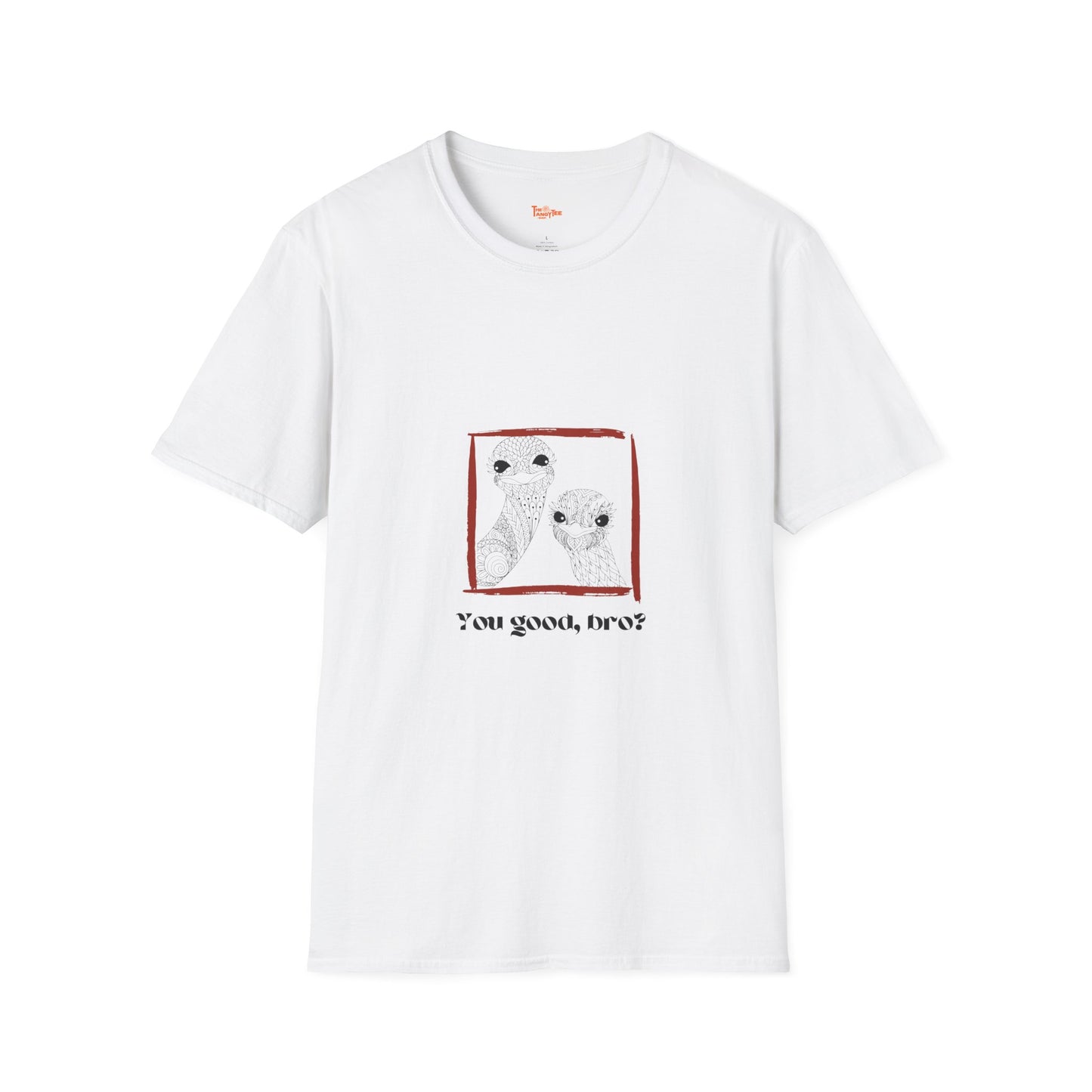Birds Graphic Unisex T-Shirt - 'You good, bro?'