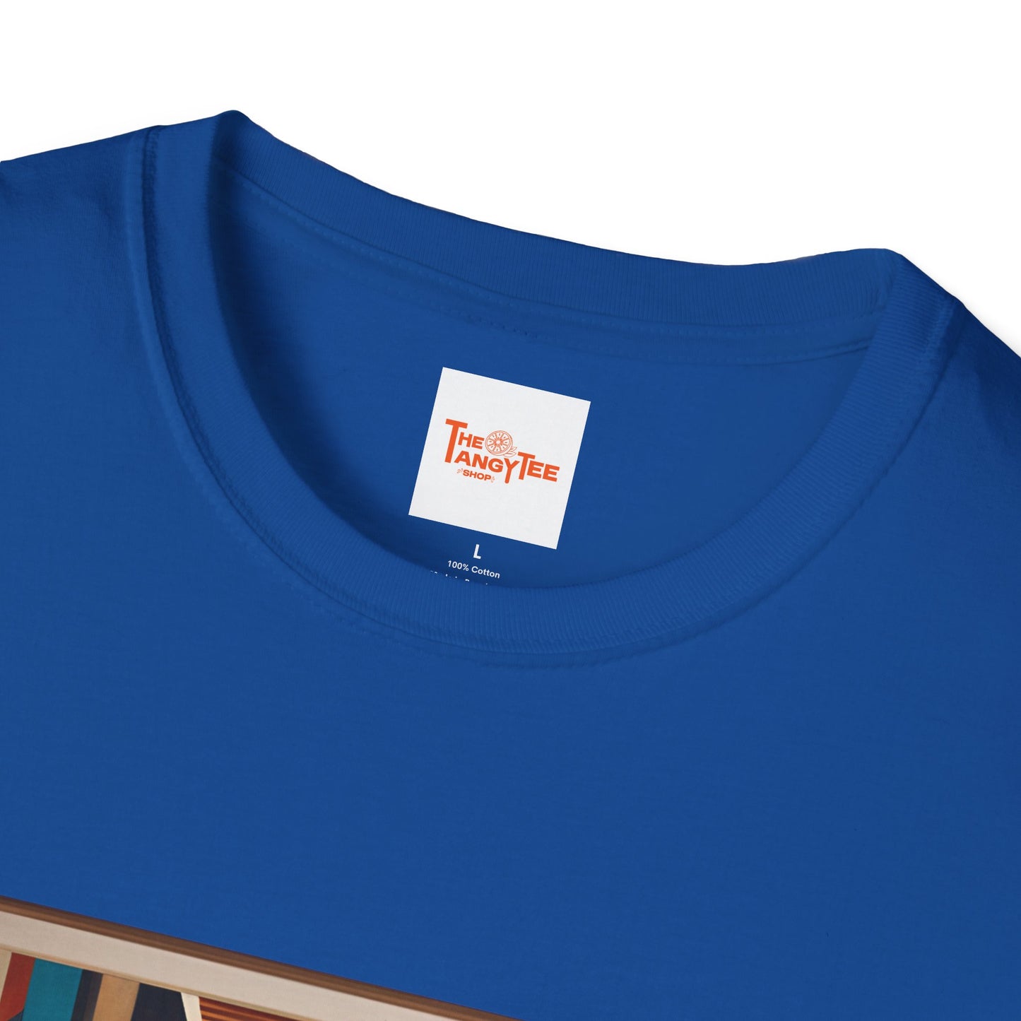 Art Deco Woman Colorful Respite Graphic T-Shirt