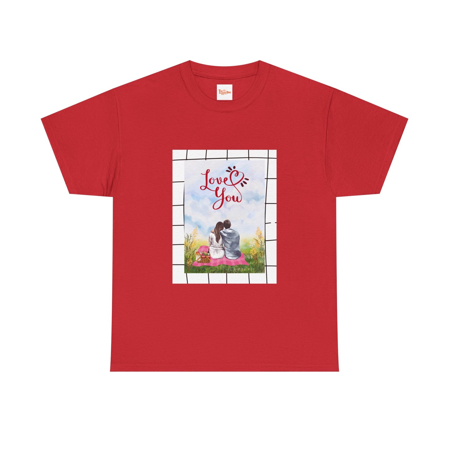 Love You Couple Picnic Tee