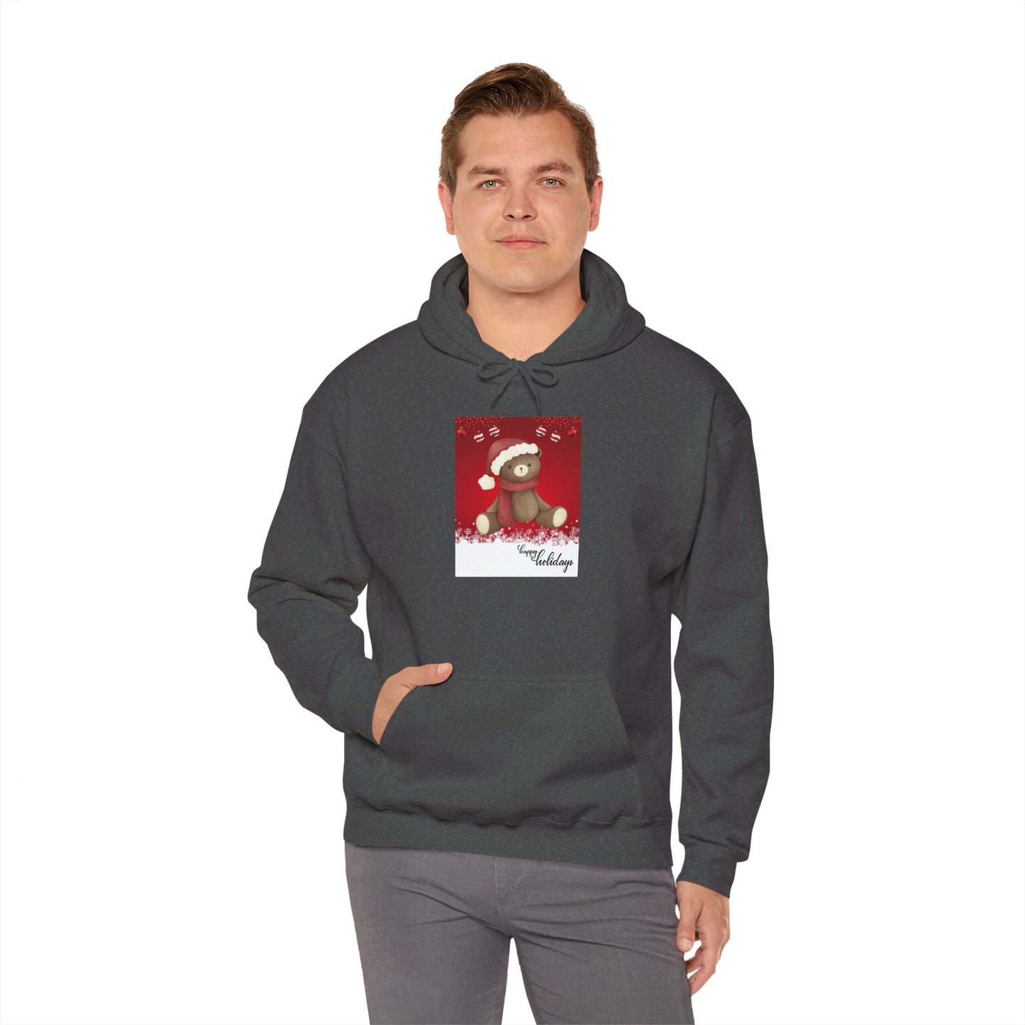 Happy Holidays Teddy Bear Sweatshirt