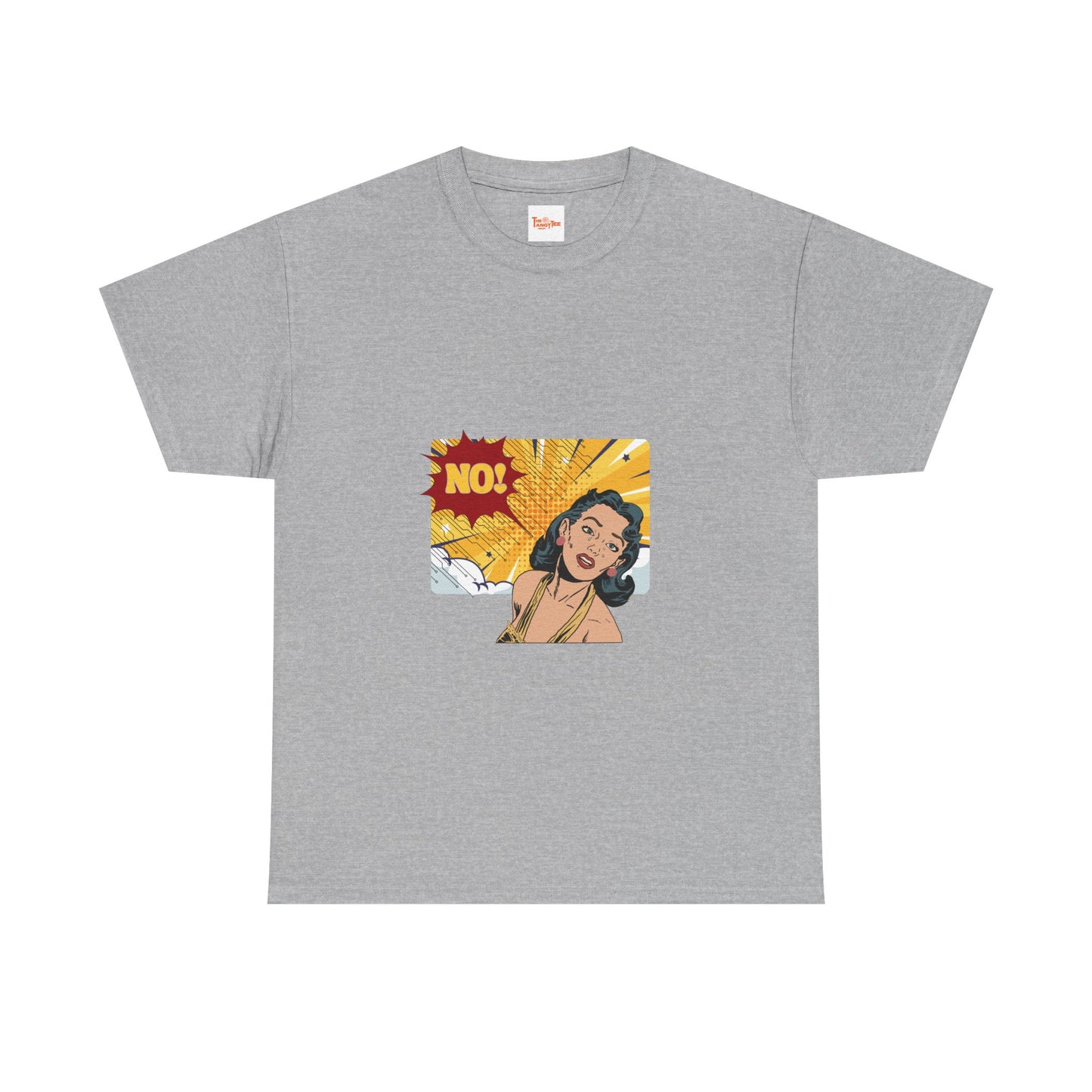 Comic Woman Saying No Tee