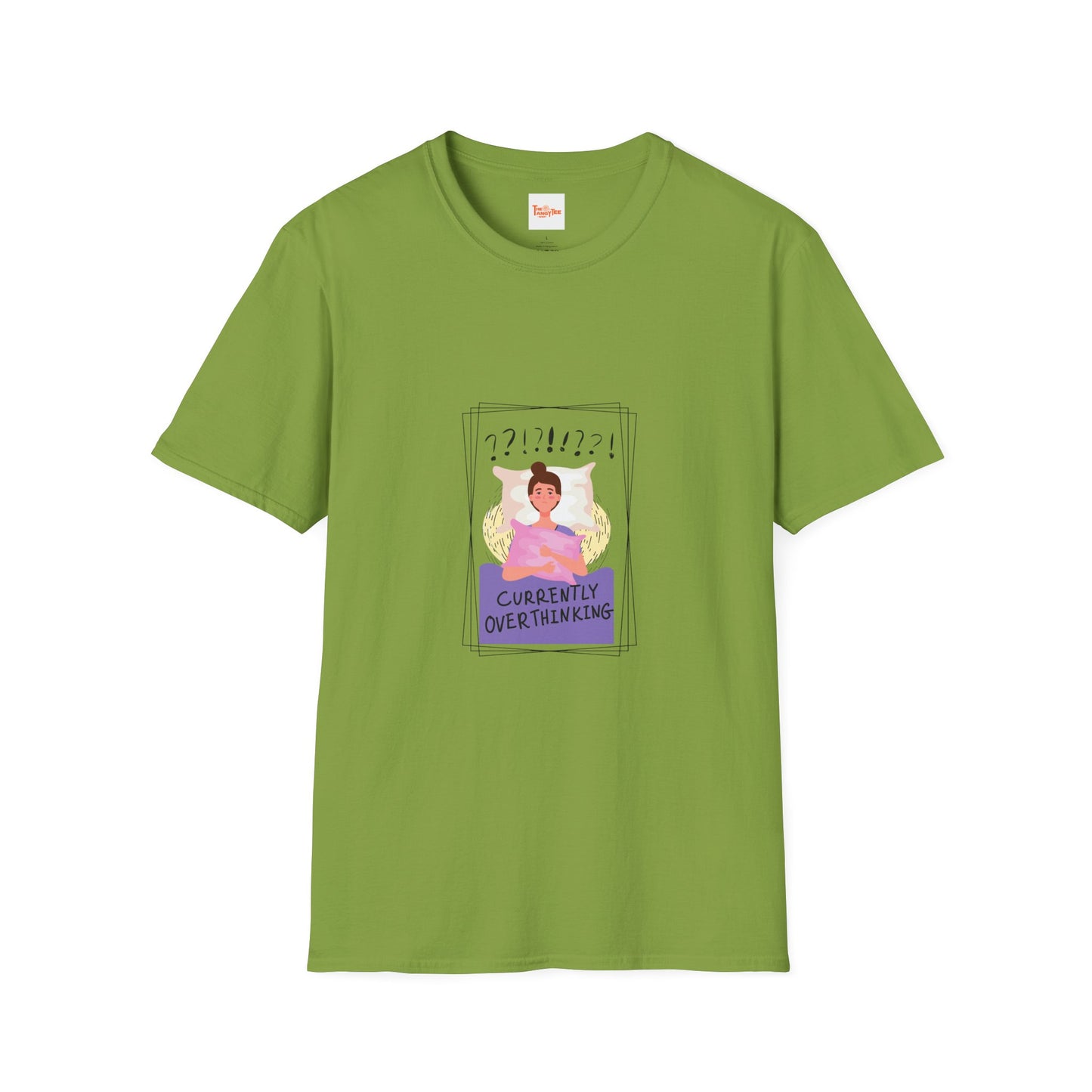 Overthinking Woman Graphic Softstyle T-Shirt