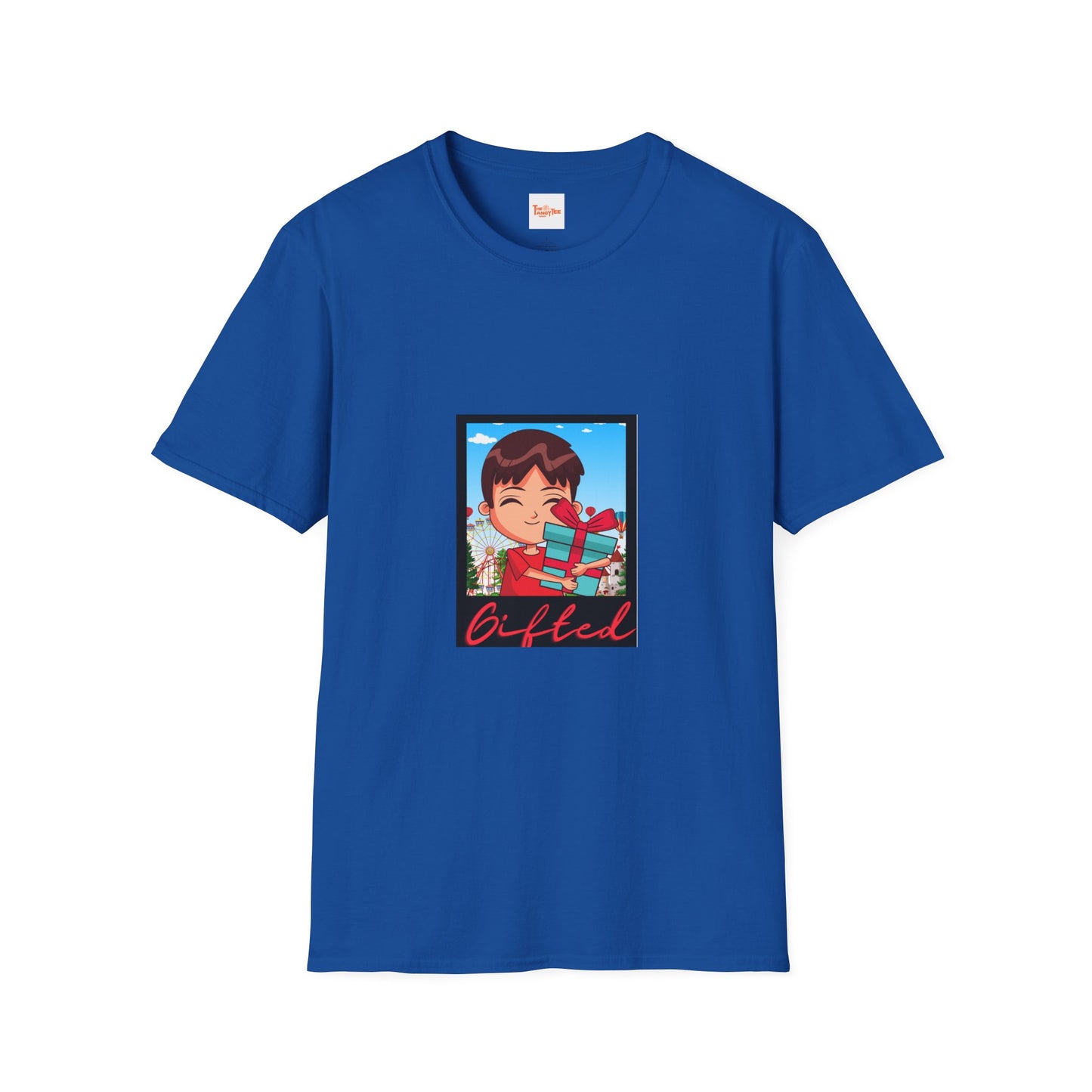 Unisex Softstyle T-Shirt - Gifted Little Boy Graphic