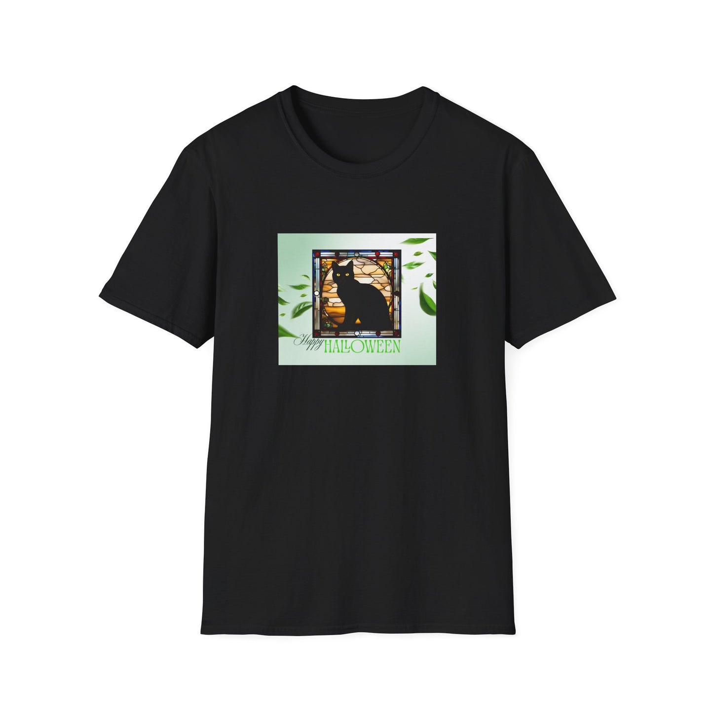 Halloween Black Cat T-Shirt