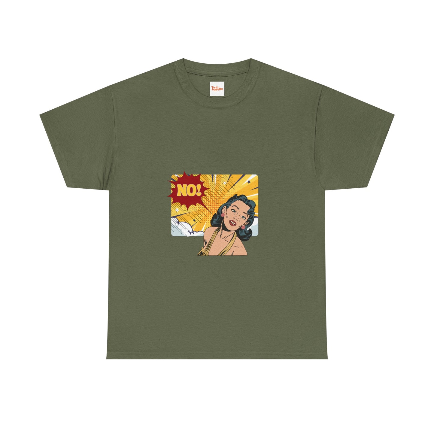 Comic Woman Saying No Tee