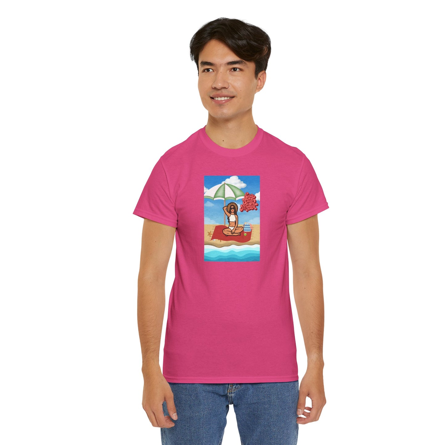 Beach Life Graphic Tee - Enjoy Every Moment