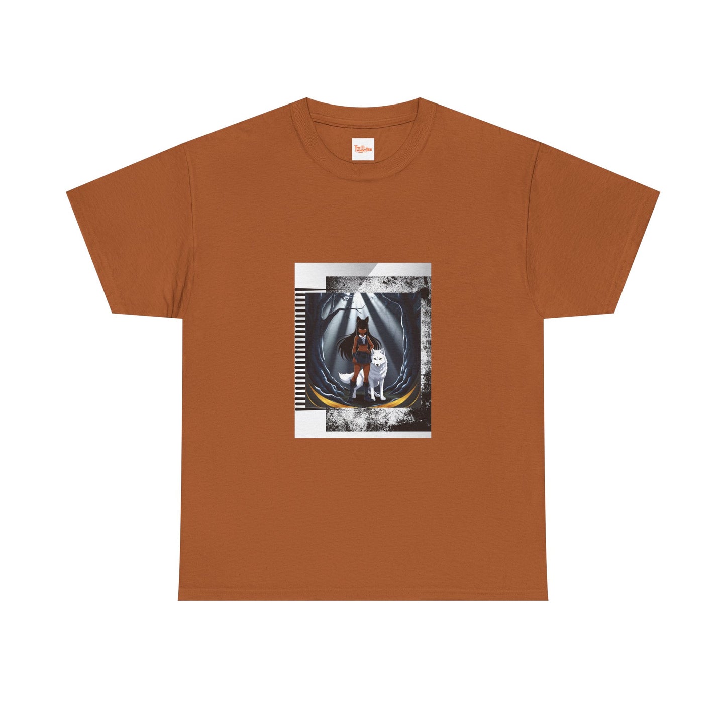 Anime Girl Wolf Tee
