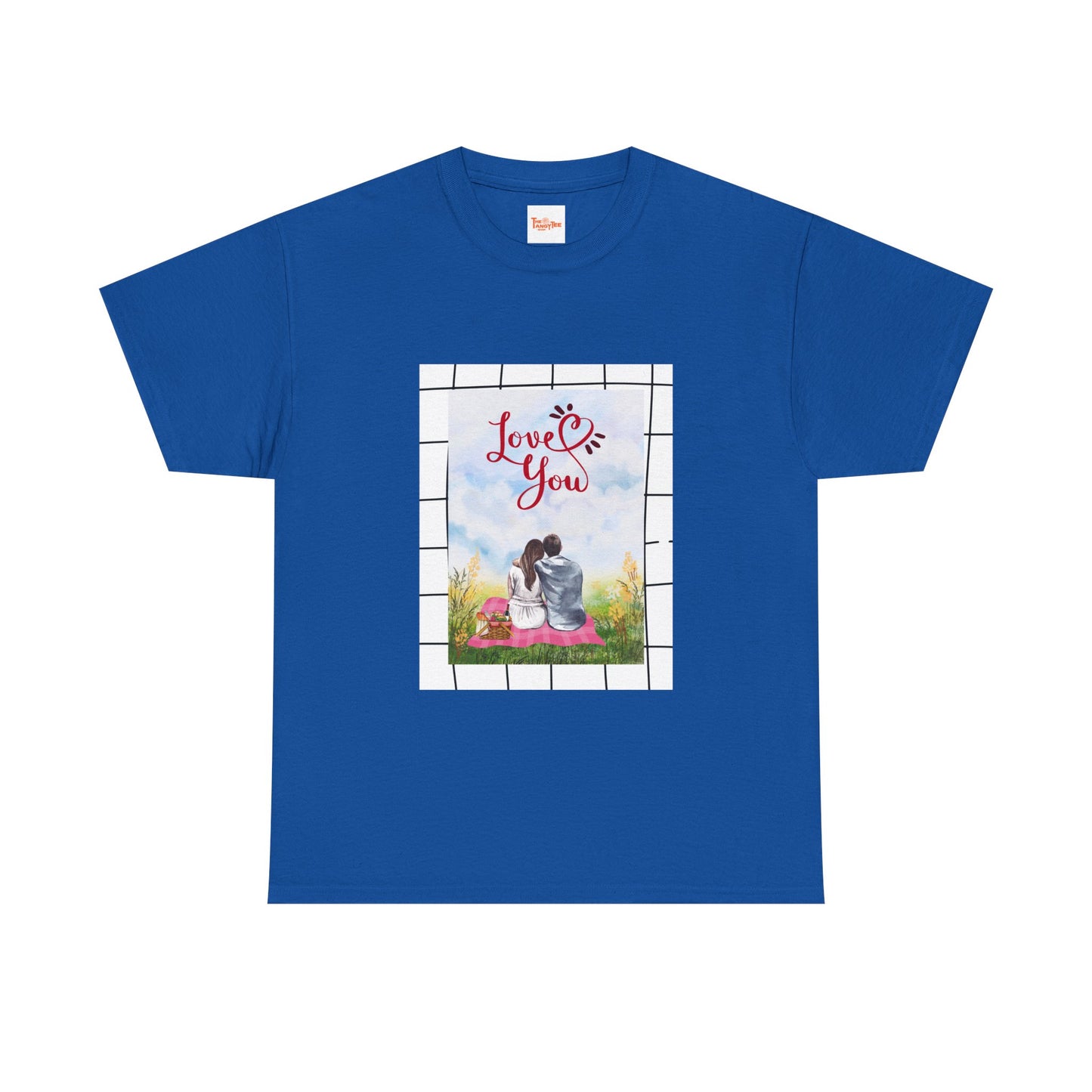Love You Couple Picnic Tee