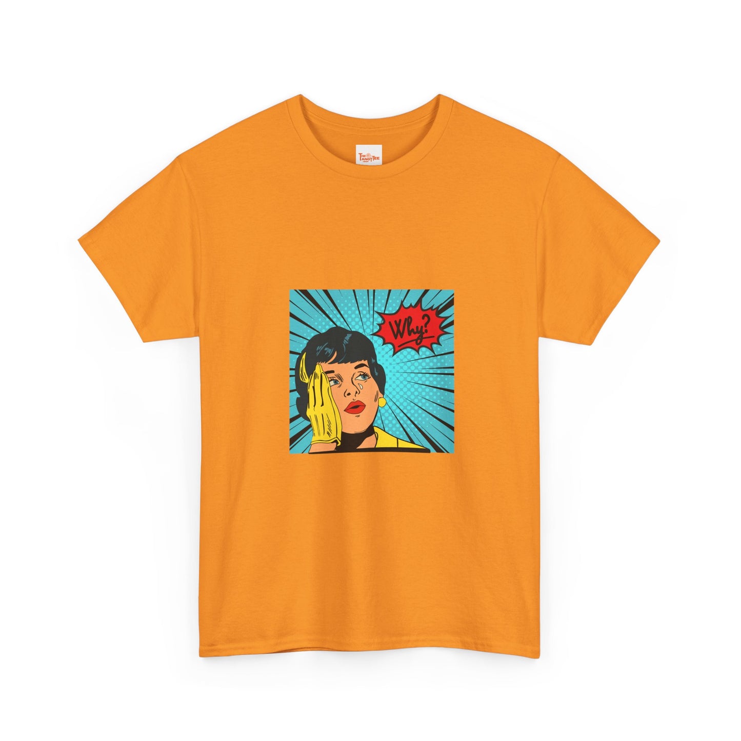 Comic Book Damsel Unisex Tee - Asking Why