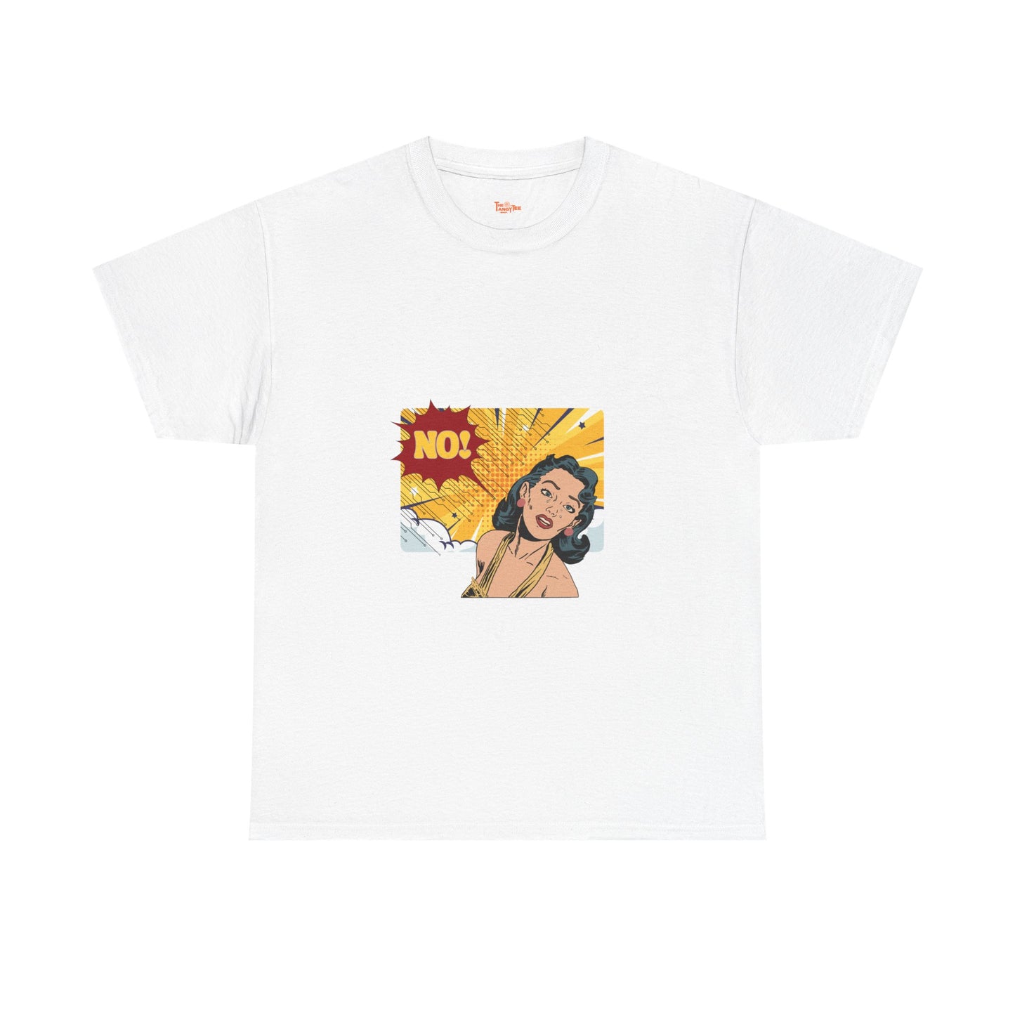Comic Woman Saying No Tee