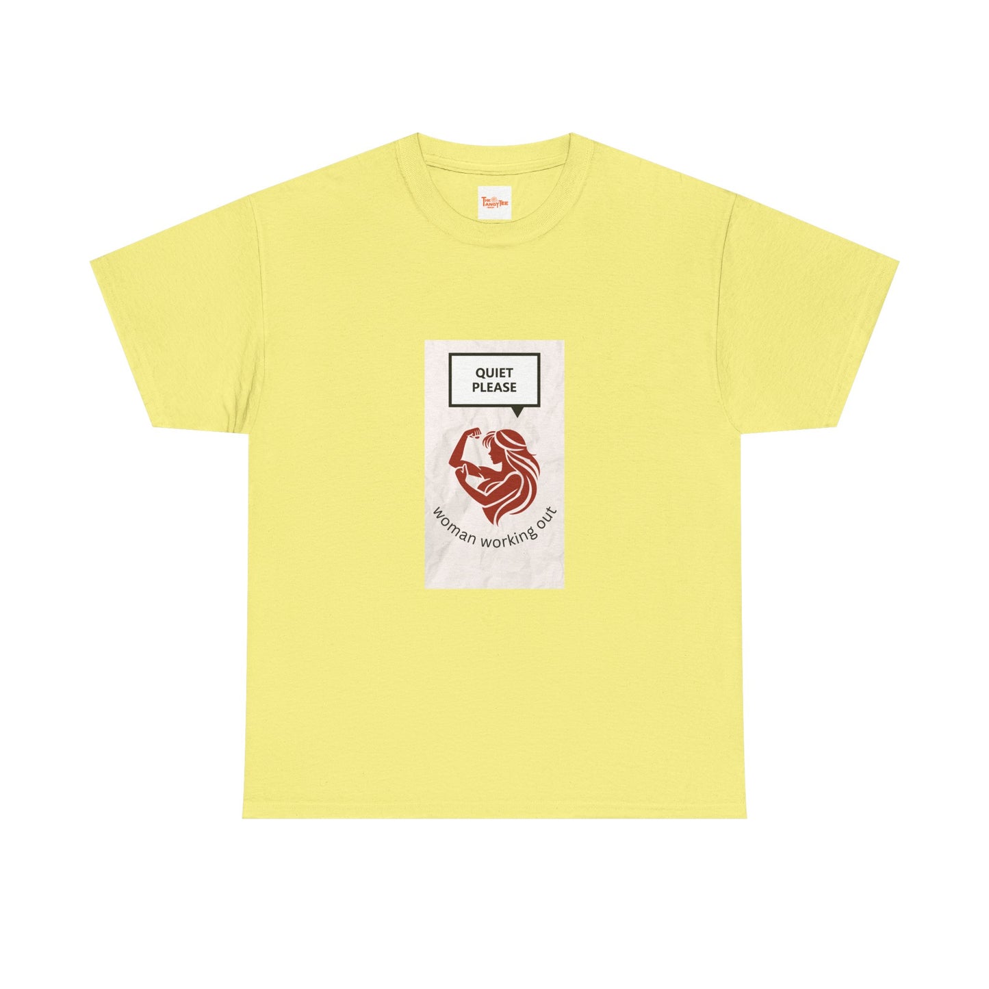 Woman Working Out Unisex Tee