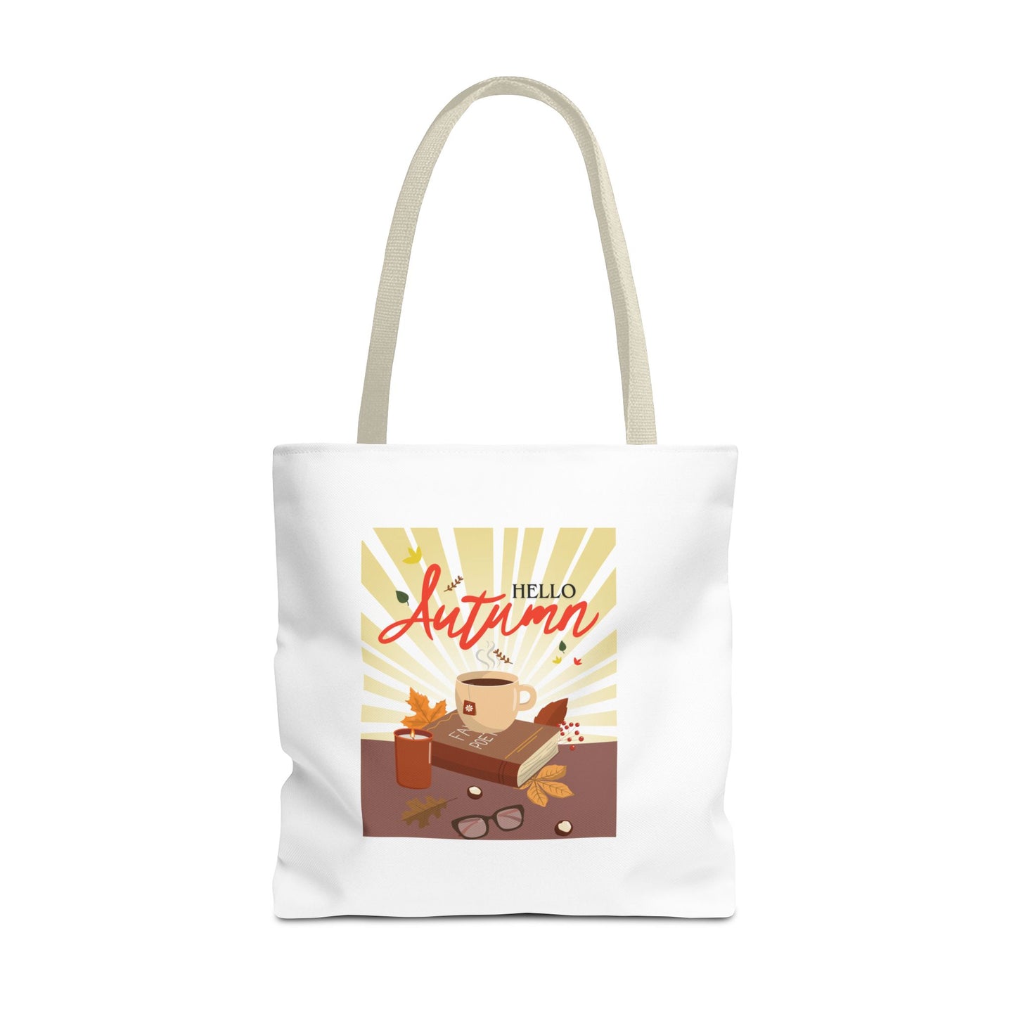 Autumn Book Tote Bag