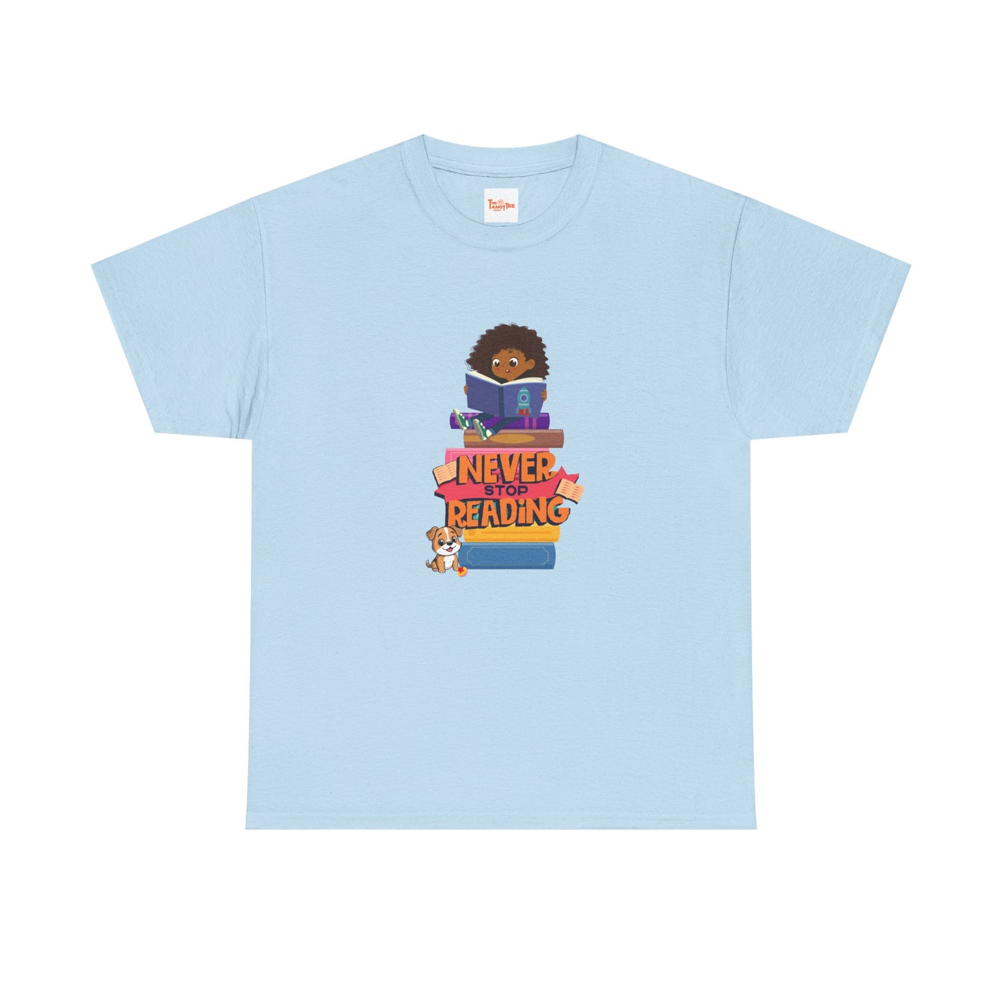 Reading Enthusiast Tee - Never Stop Reading