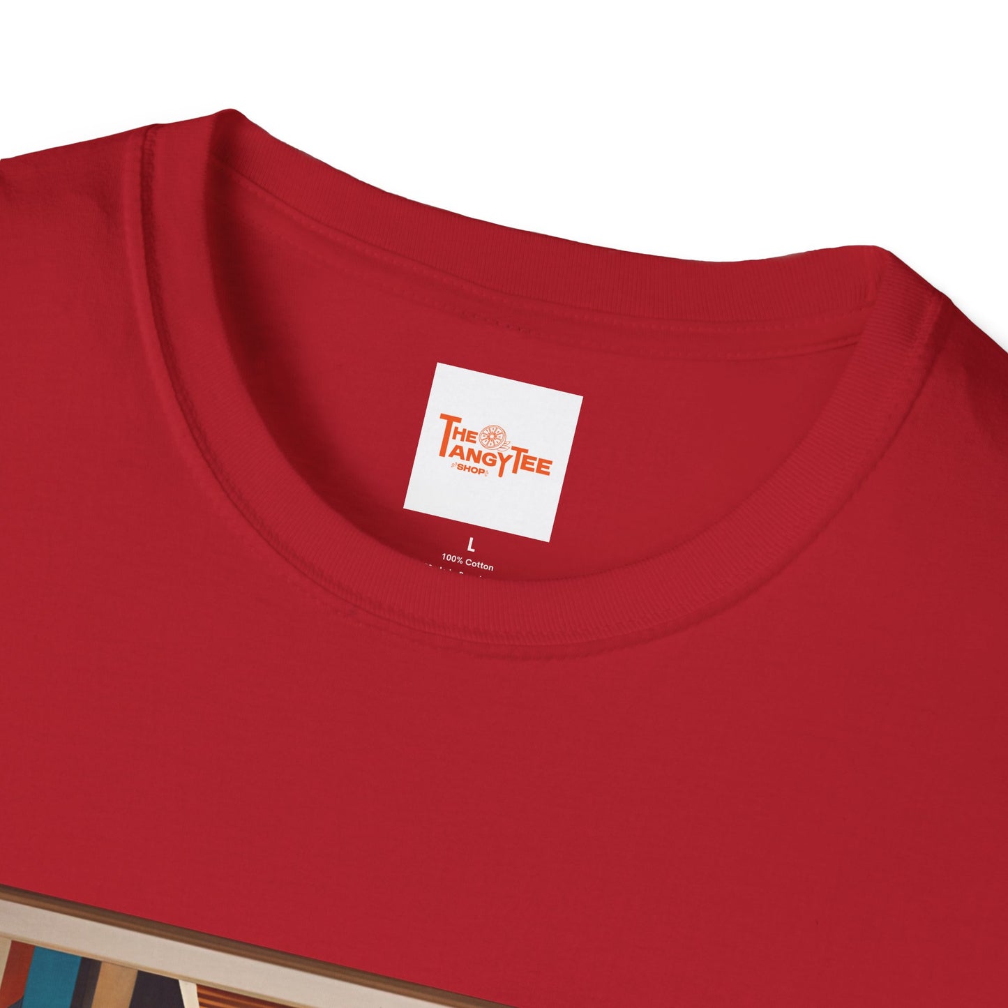 Art Deco Woman Colorful Respite Graphic T-Shirt