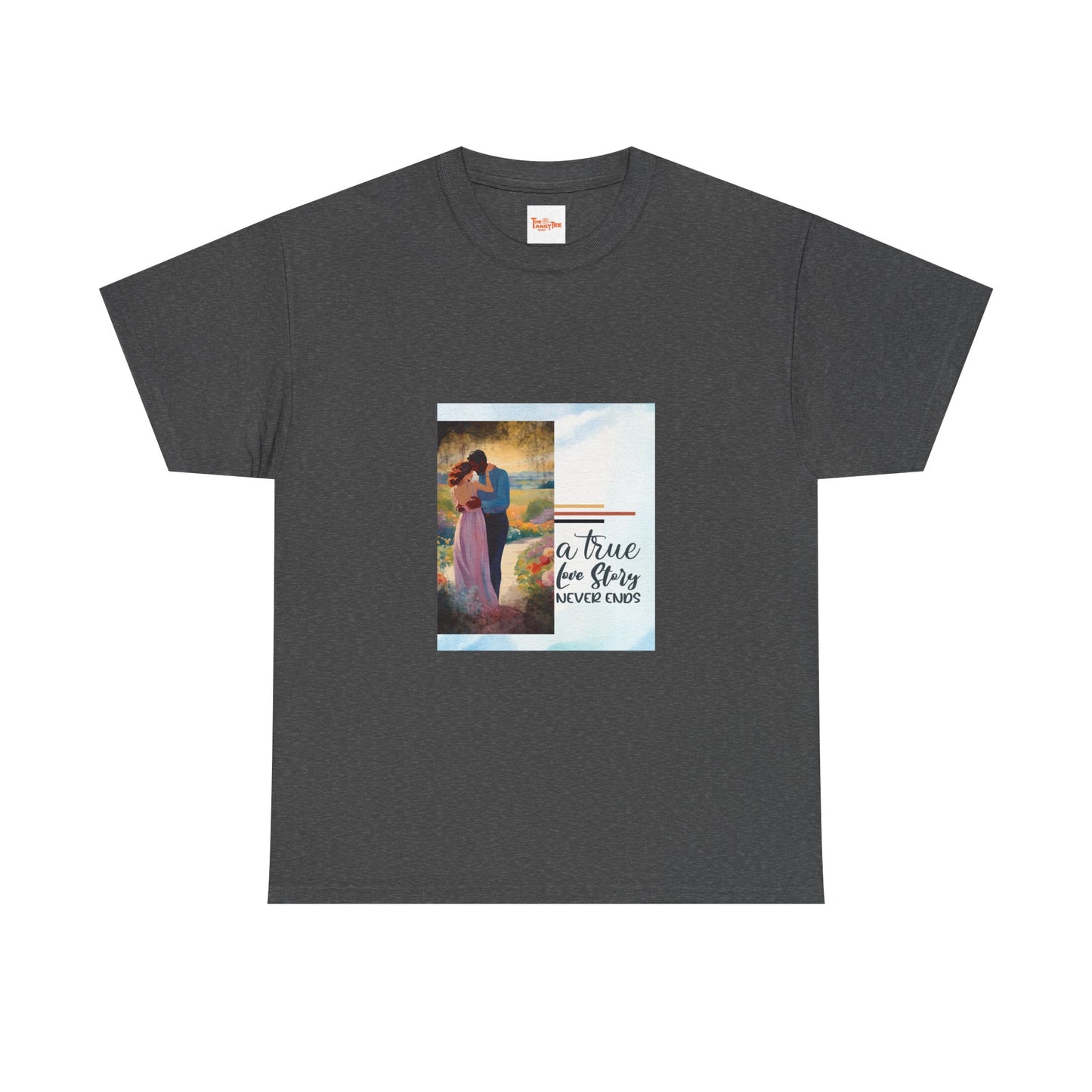 A True Love Story Never Ends Graphic Unisex Tee