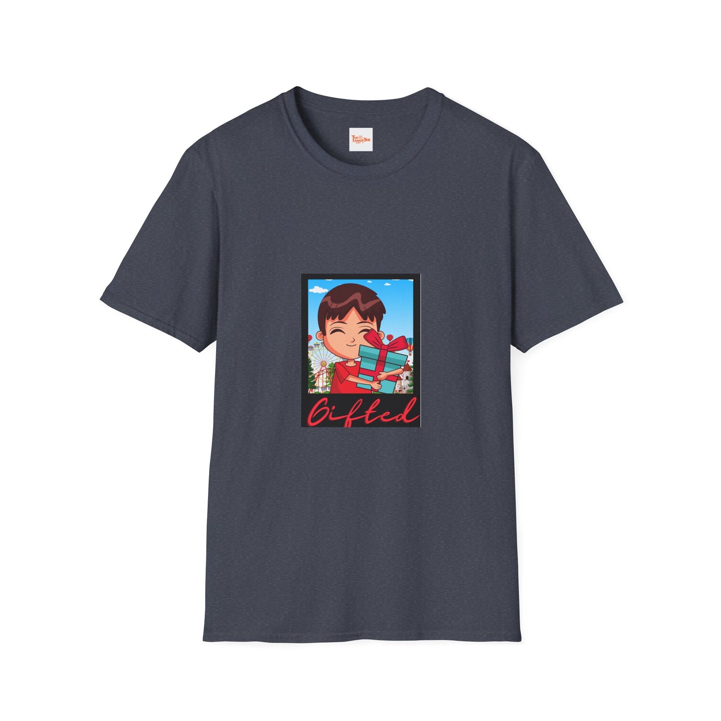 Unisex Softstyle T-Shirt - Gifted Little Boy Graphic