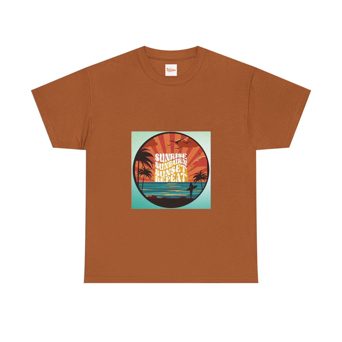 Sunrise Sunburn Sunset Repeat Unisex Tee