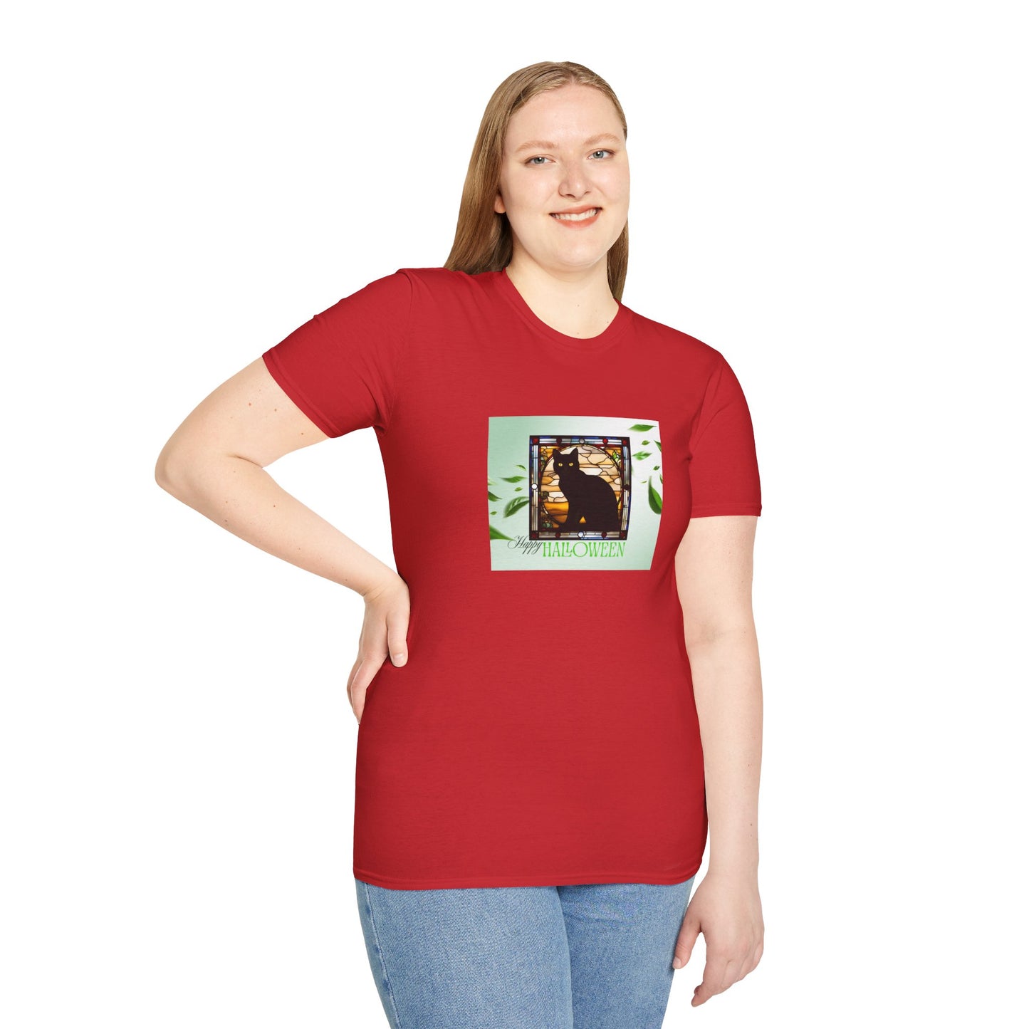 Halloween Black Cat T-Shirt