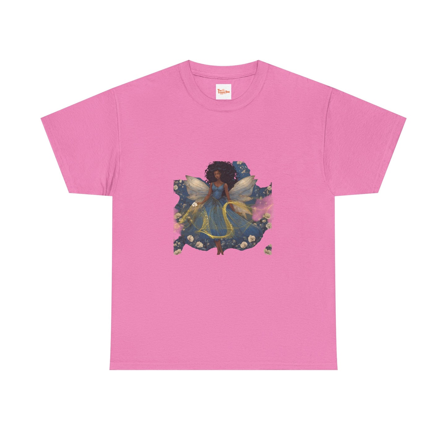 Black Fairy Blue Dress Tee
