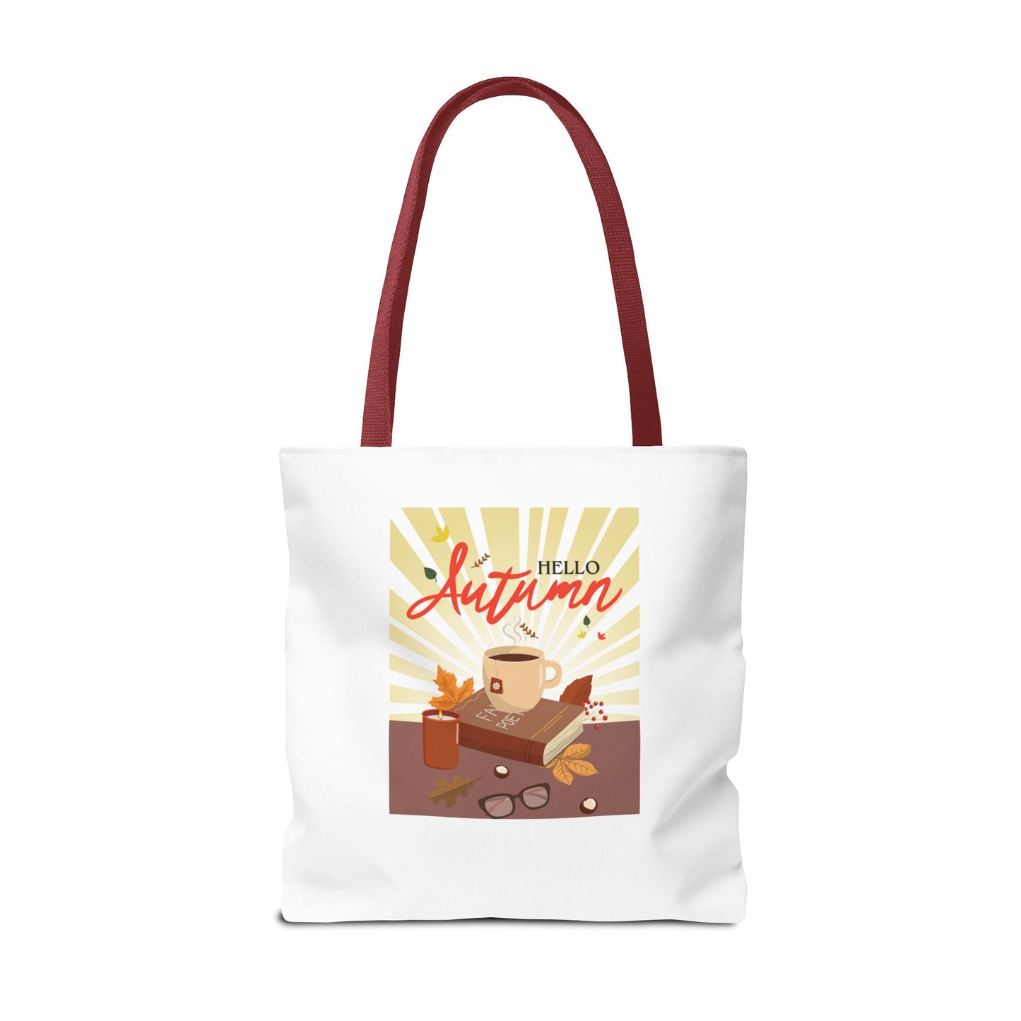 Autumn Book Tote Bag