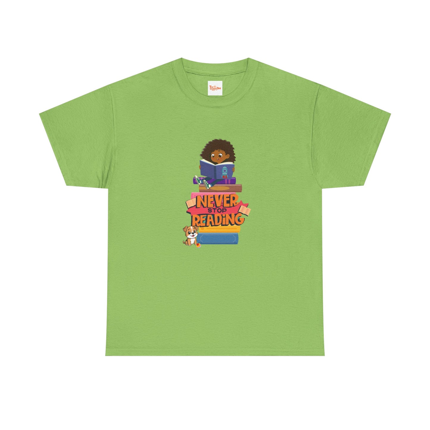 Reading Enthusiast Tee - Never Stop Reading