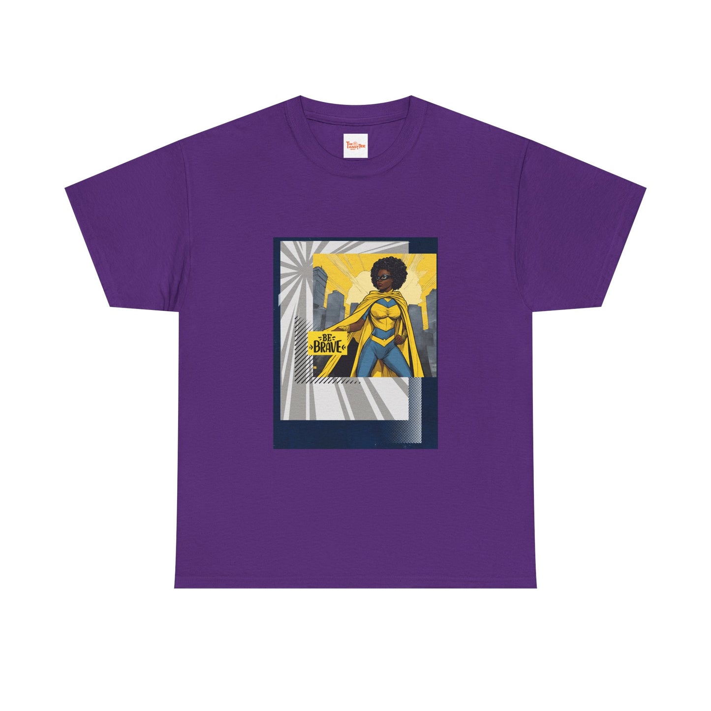Brave Black Female Superhero Tee