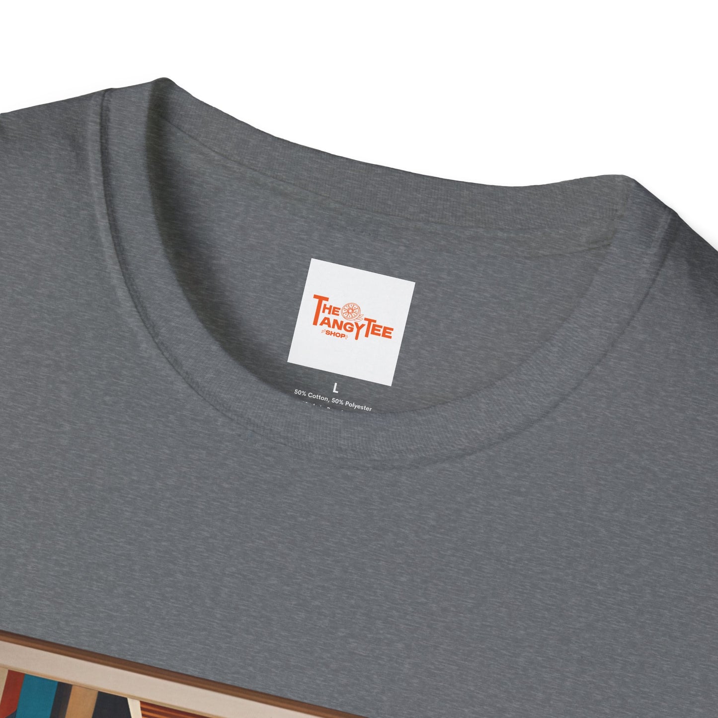 Art Deco Woman Colorful Respite Graphic T-Shirt