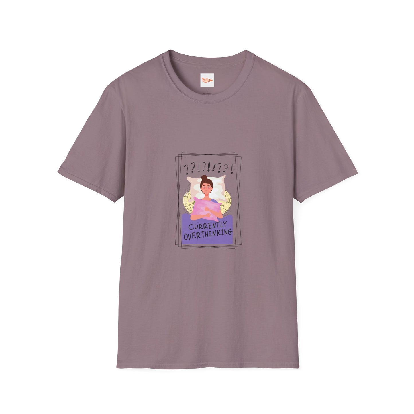 Overthinking Woman Graphic Softstyle T-Shirt