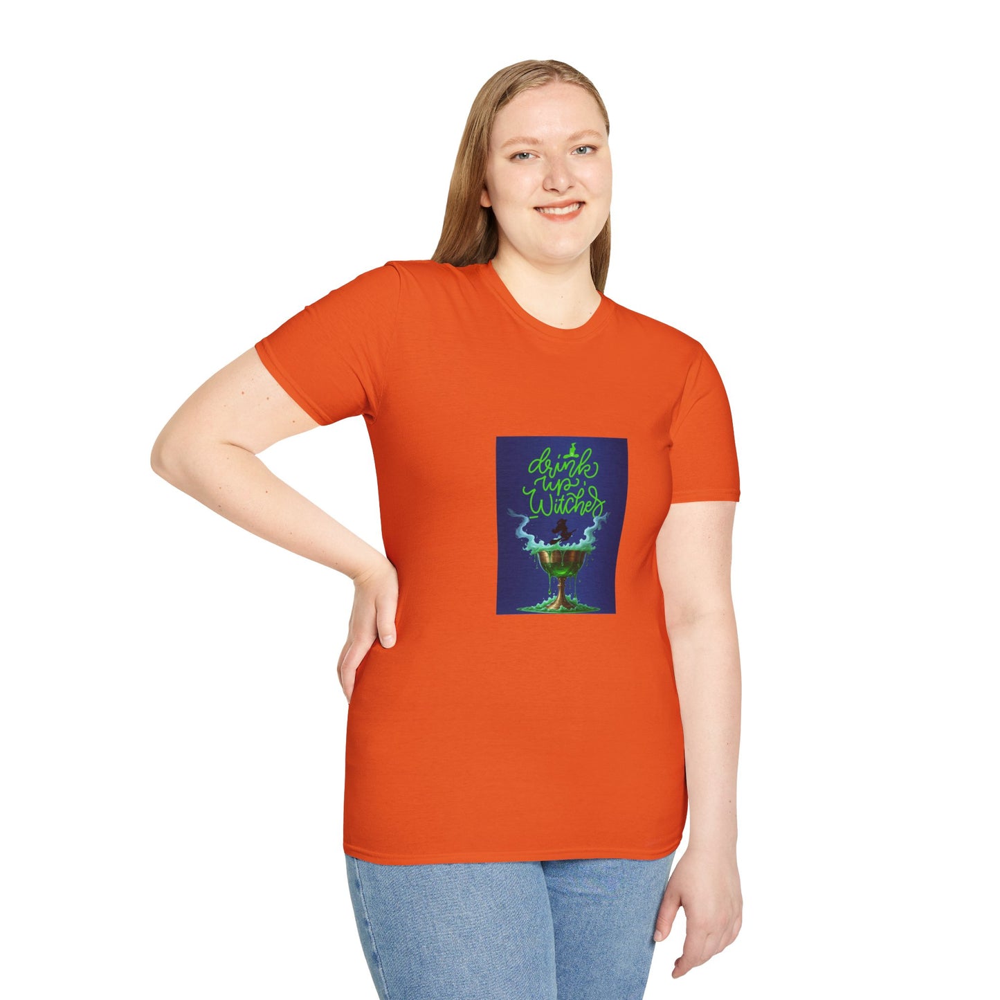 Halloween Witch Softstyle T-Shirt
