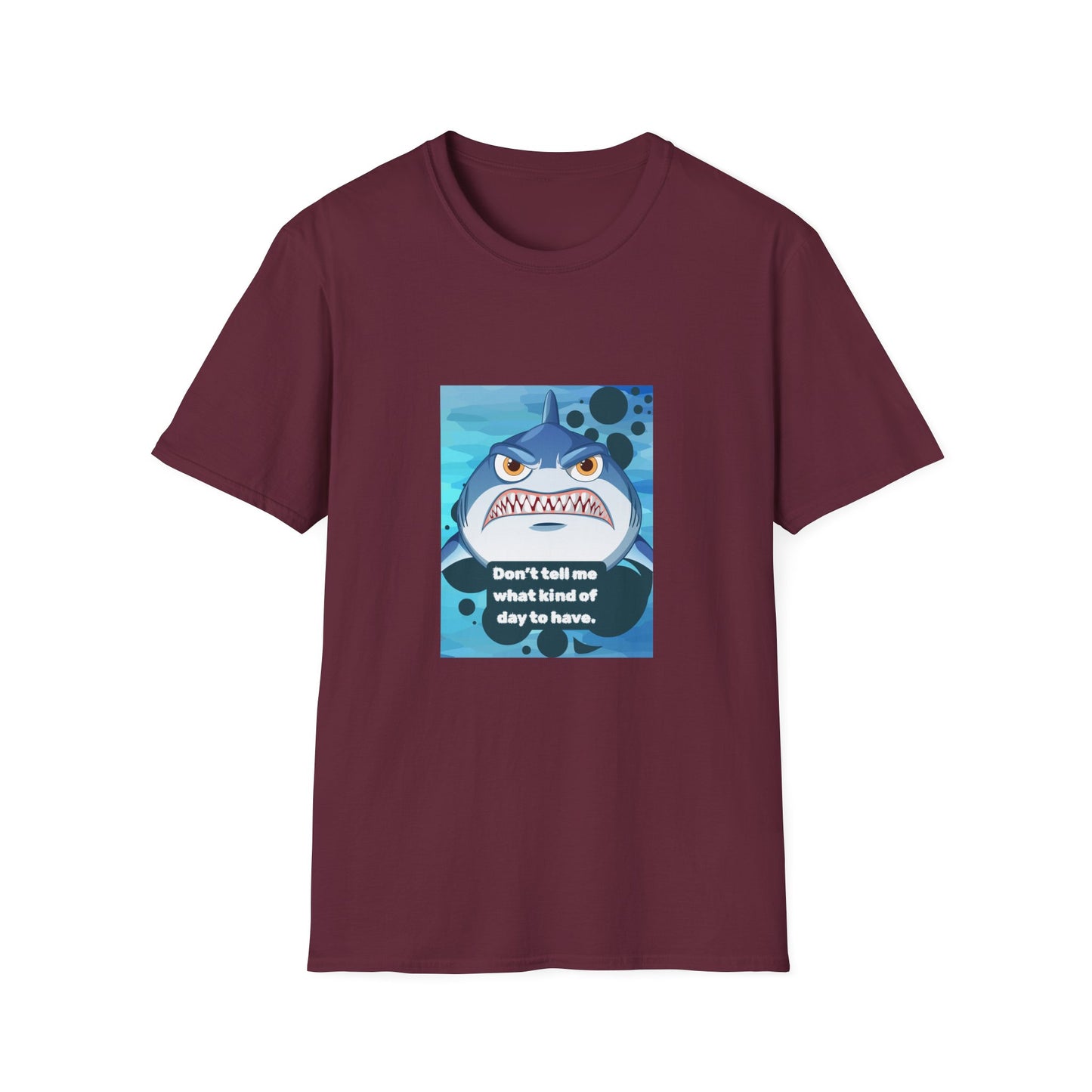 Attitude Shark Graphic Unisex T-Shirt