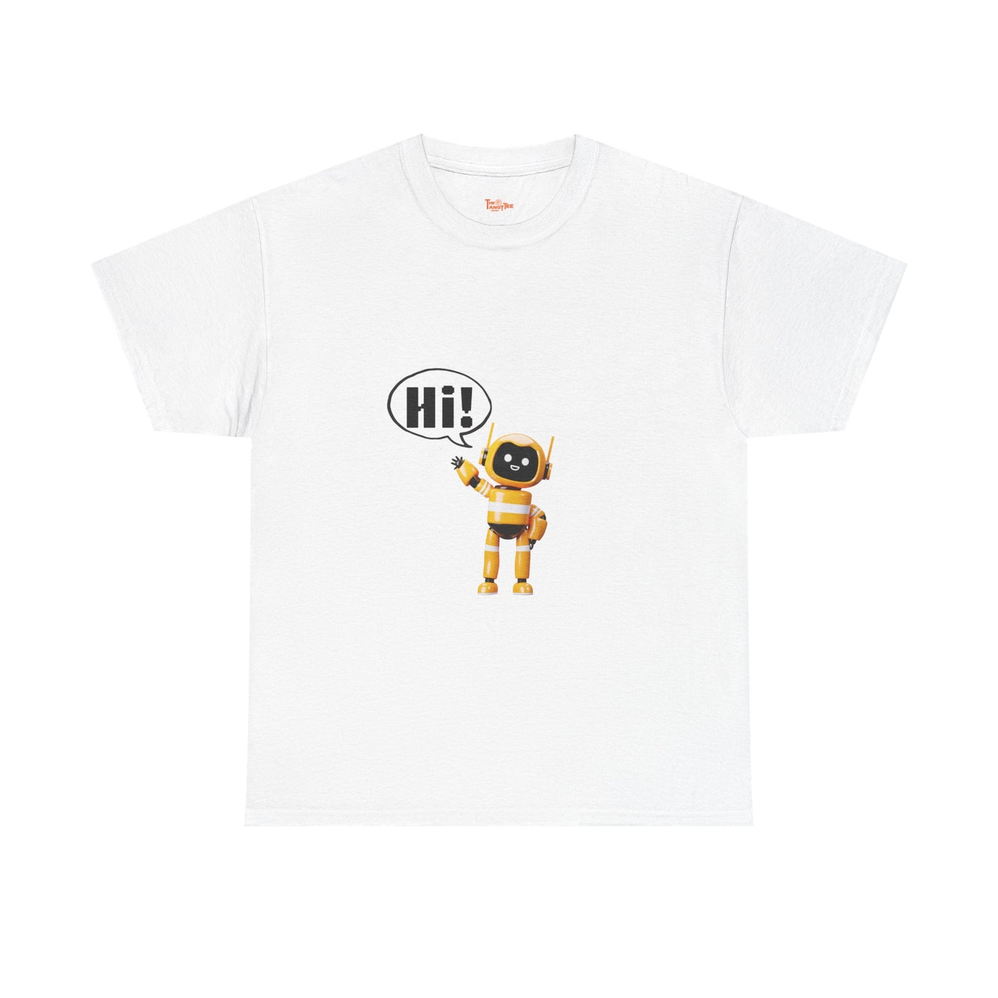 Robot Hi Graphic Tee