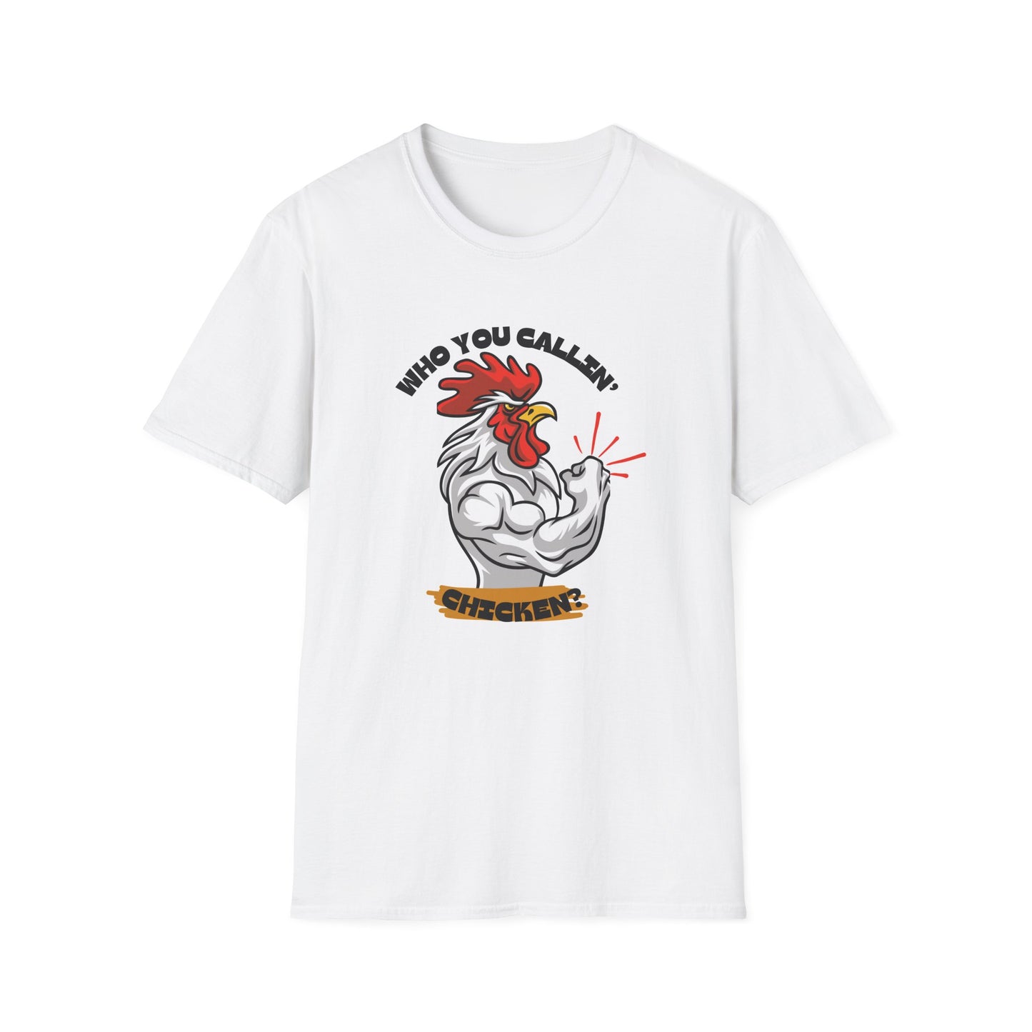 Muscle Chicken Graphic Unisex T-Shirt