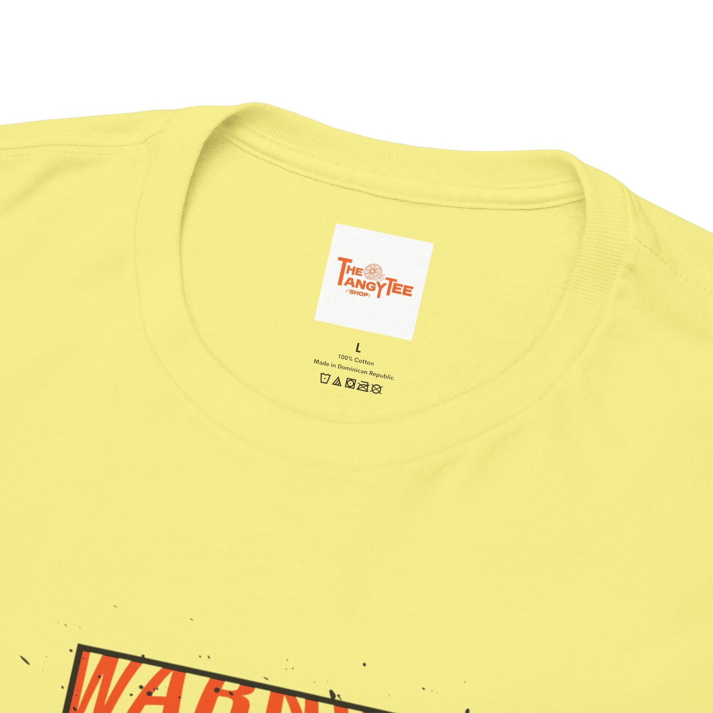 Warning Man Unisex Tee