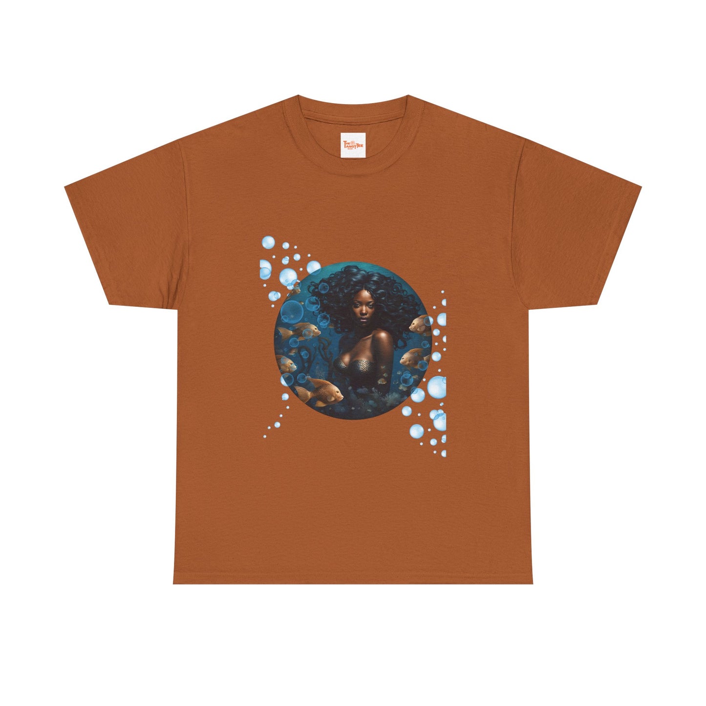 Blue Bubble Mermaid Unisex Tee