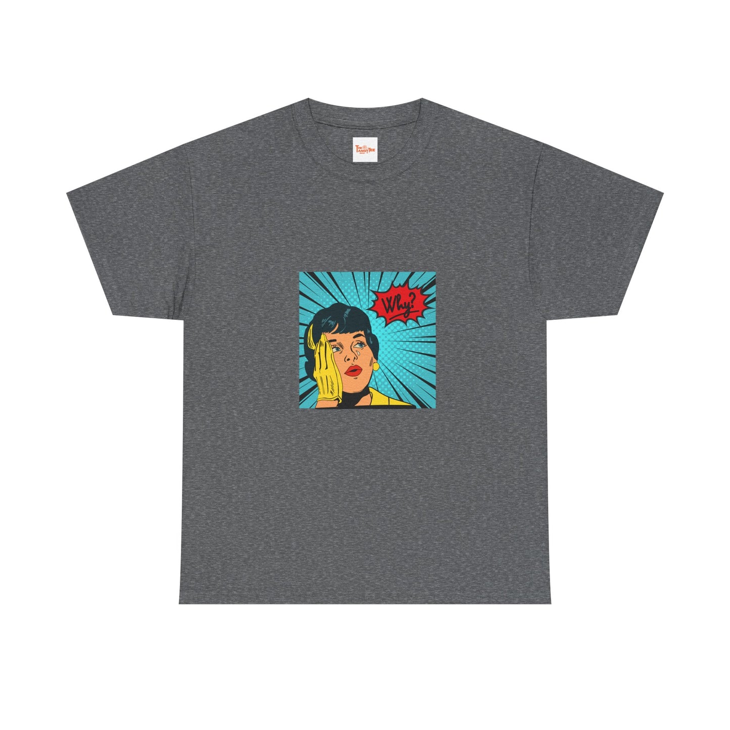 Comic Book Damsel Unisex Tee - Asking Why