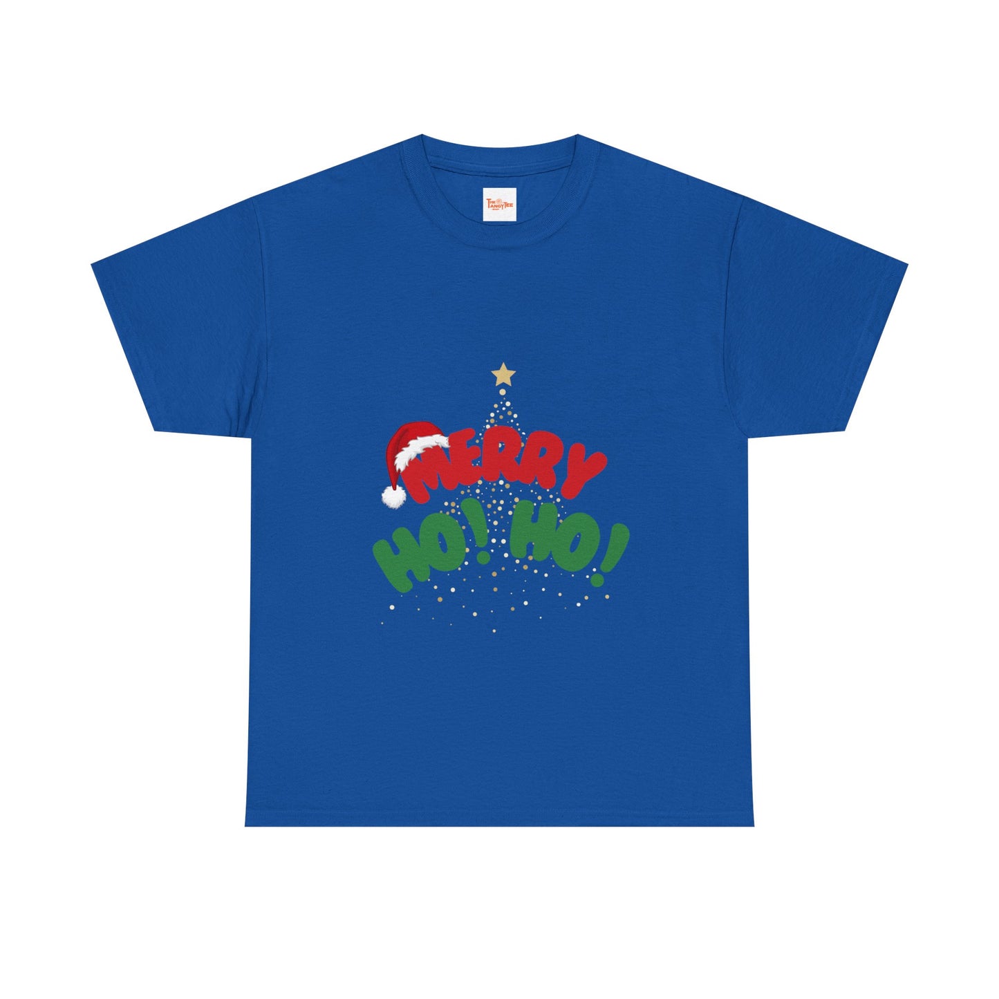 Christmas Tree Unisex Tee - Merry Ho Ho Holiday Theme