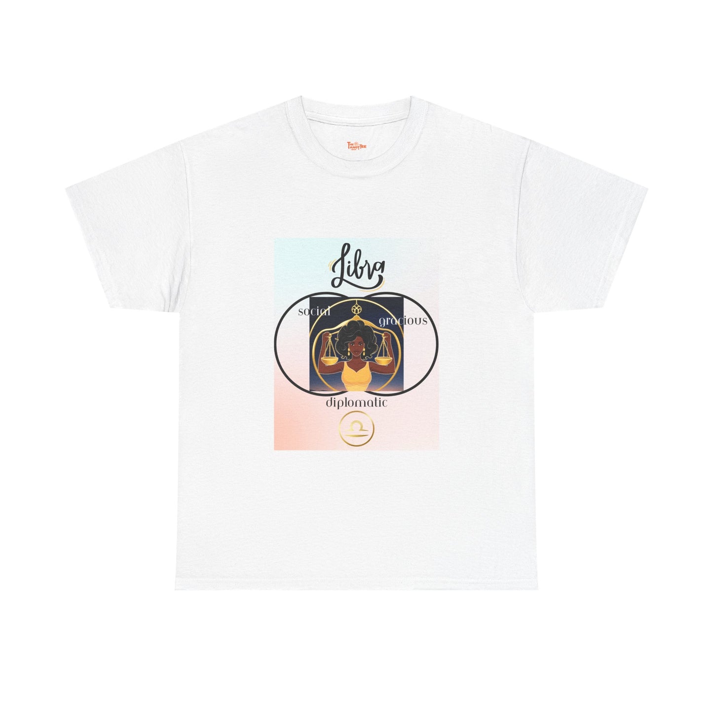 Libra Zodiac Graphic Unisex Tee