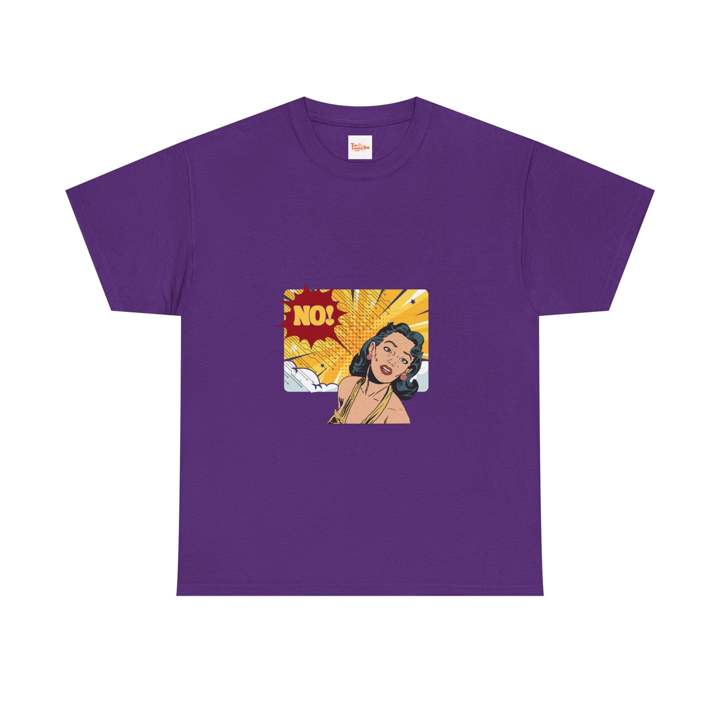 Comic Woman Saying No Tee