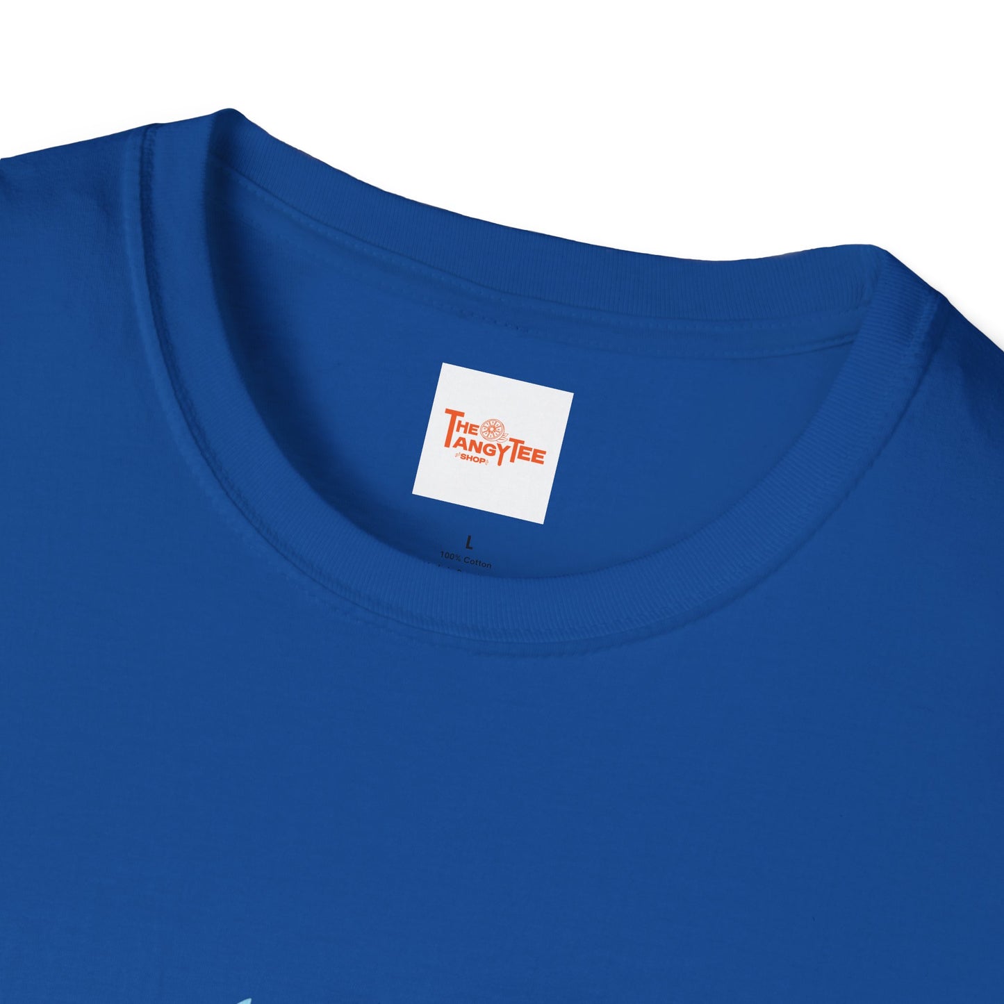 Splash Graphic Unisex T-Shirt - Little Girl Running from Wave
